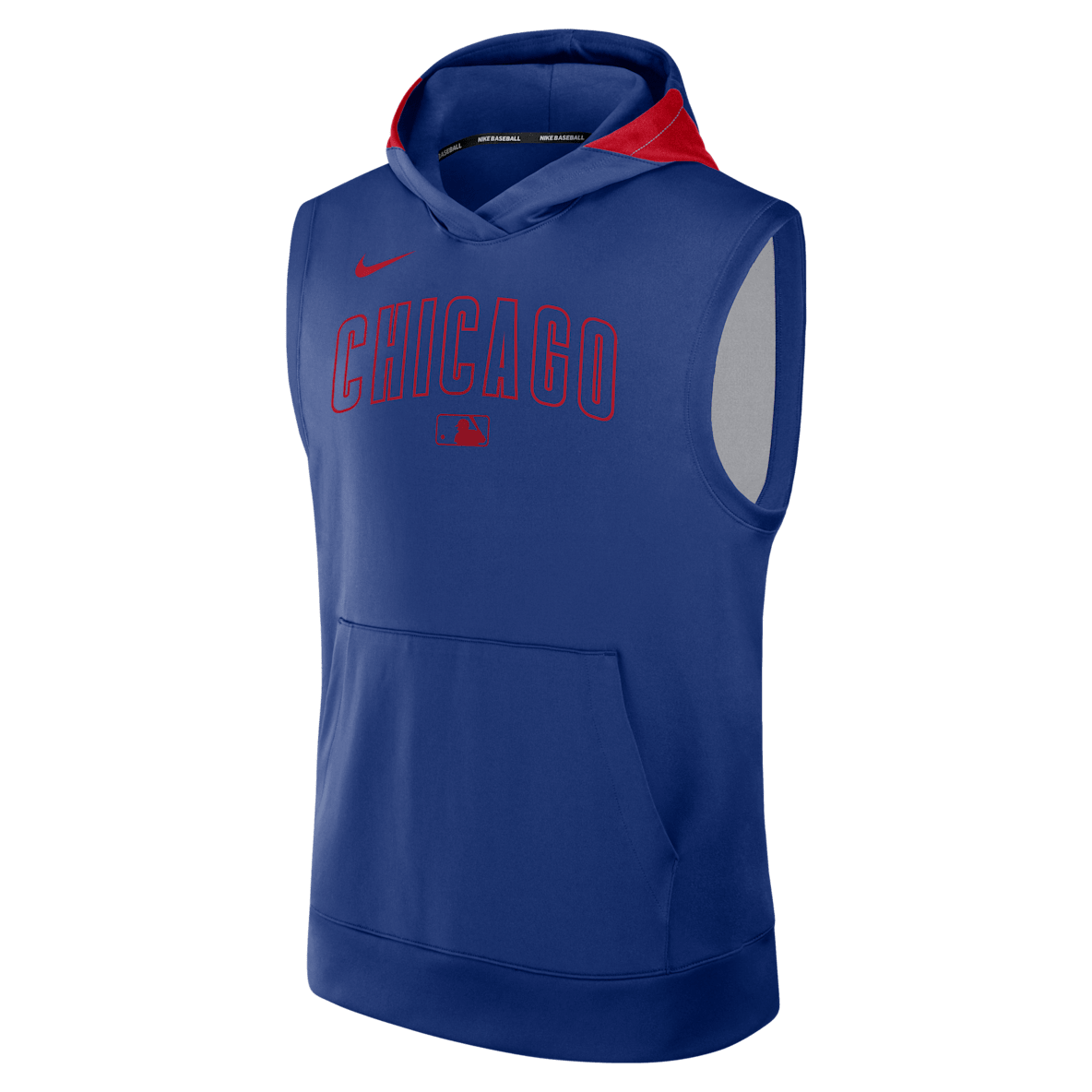 Chicago Cubs Authentic Collection Chicago Cubs Authentic Collection Men’s Nike Dri-FIT MLB Sleeveless Pullover Hoodie
