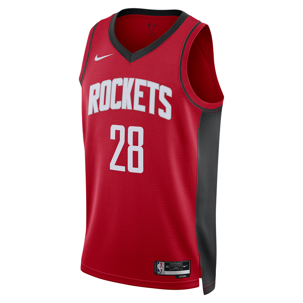 Houston Rockets Icon Edition Houston Rockets Icon Edition Jersey Nike Dri-FIT de la NBA Swingman para hombre