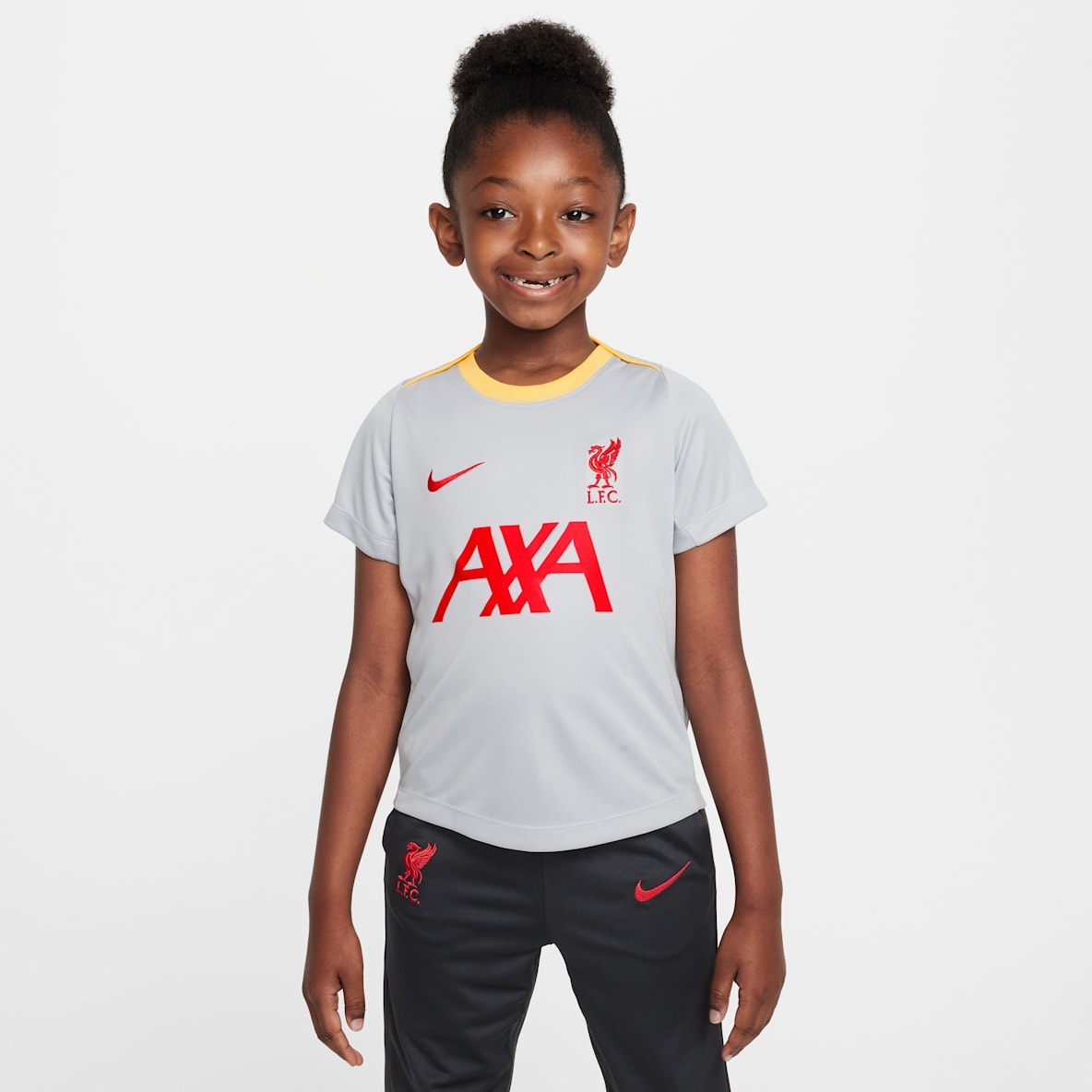 Liverpool FC Academy Pro 3e tenue Liverpool FC Academy Pro 3e tenue Haut de foot à manches courtes Nike Dri-FIT pour enfant