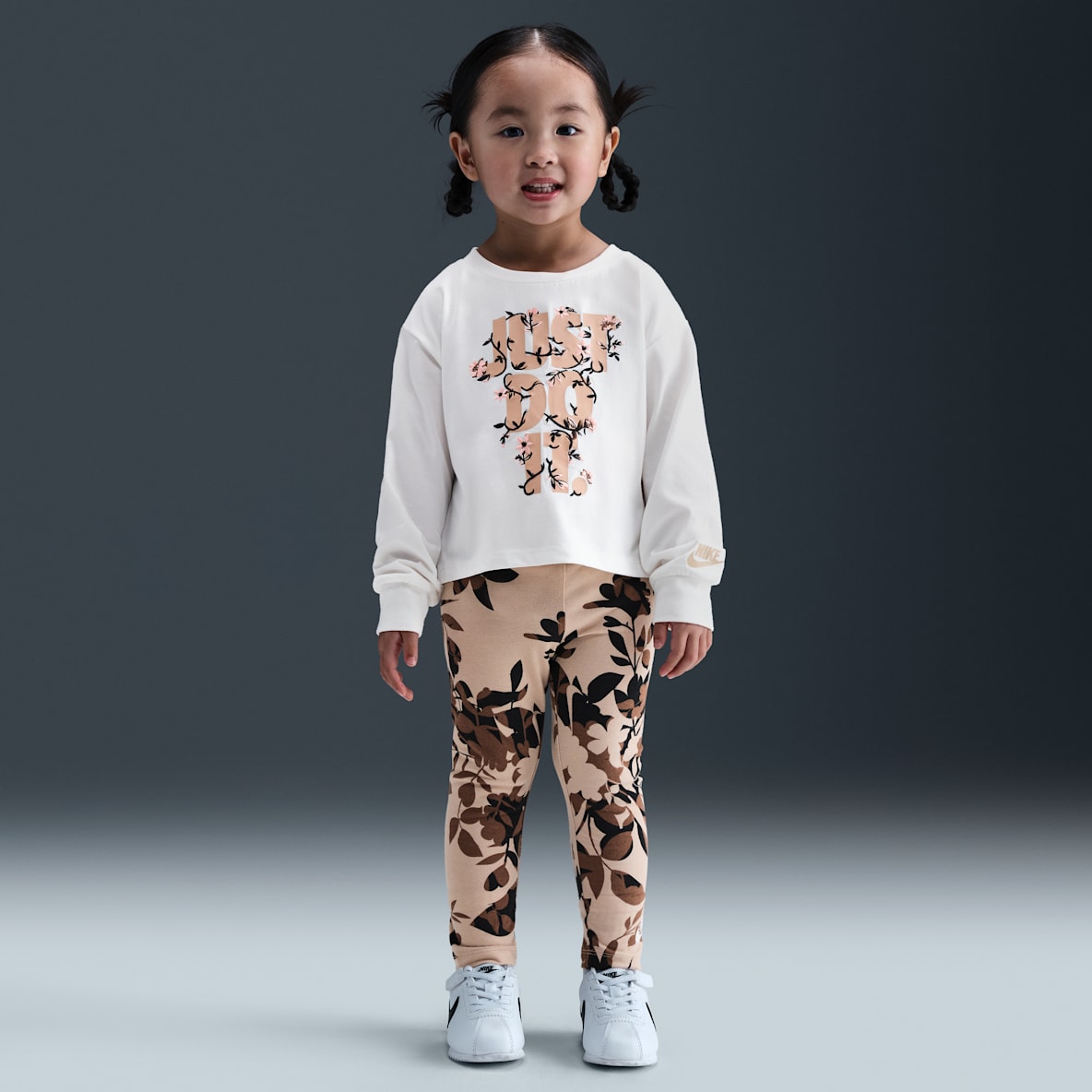 Nike Nike Toddler Printed Club Long Sleeve T-Shirt and Leggings Set