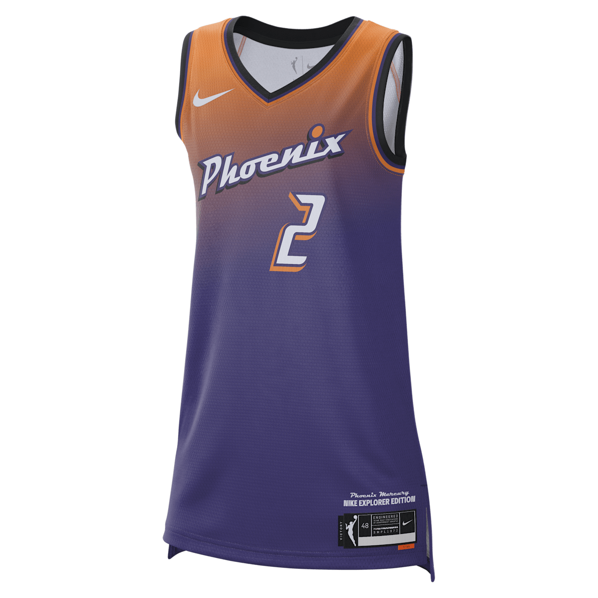 Phoenix Mercury Explorer Edition Phoenix Mercury Explorer Edition Camiseta Nike Dri-FIT WNBA Victory para mujer