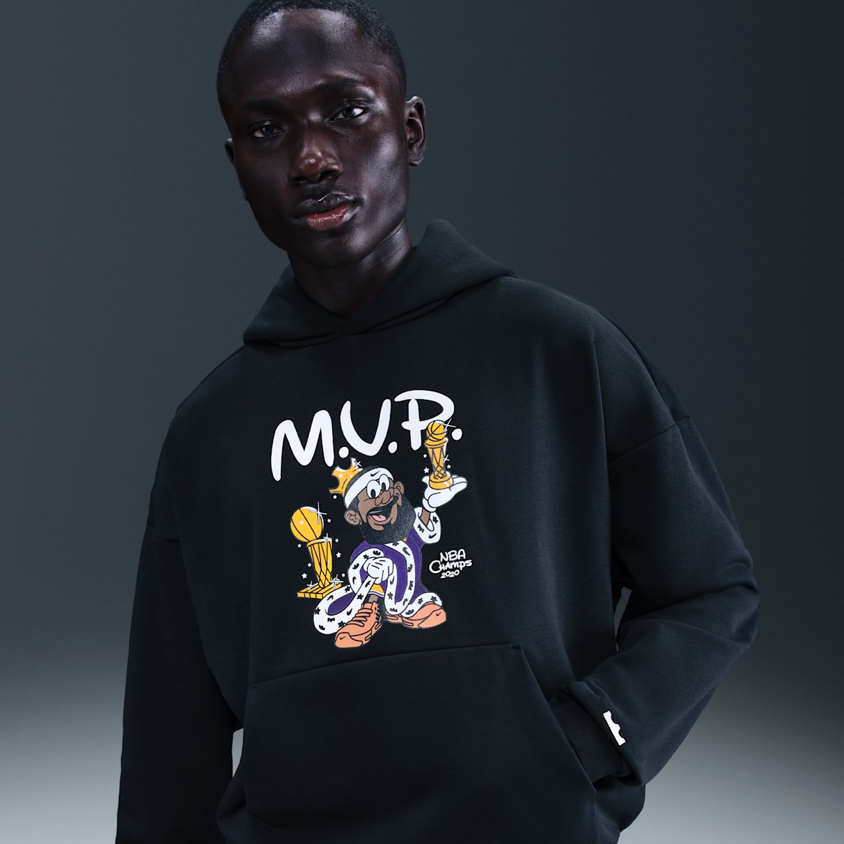 LeBron "Bubble Boy" Men's Nike Therma-FIT Basketball Pullover Hoodie