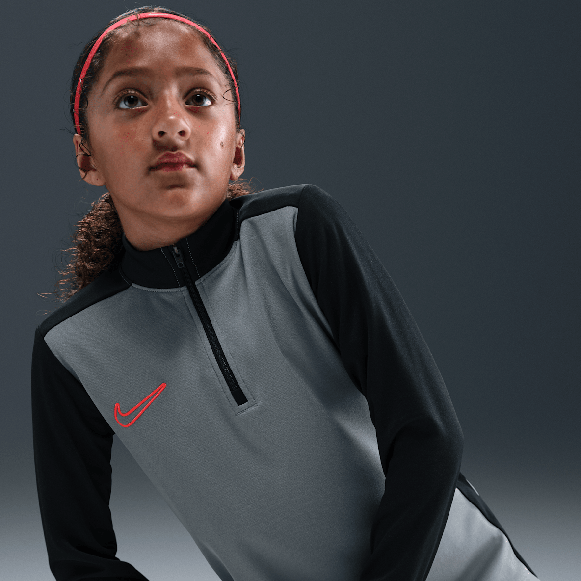 Nike Academy Nike Academy Big Kids' Dri-FIT Long-Sleeve 1/4-Zip Soccer Drill Top
