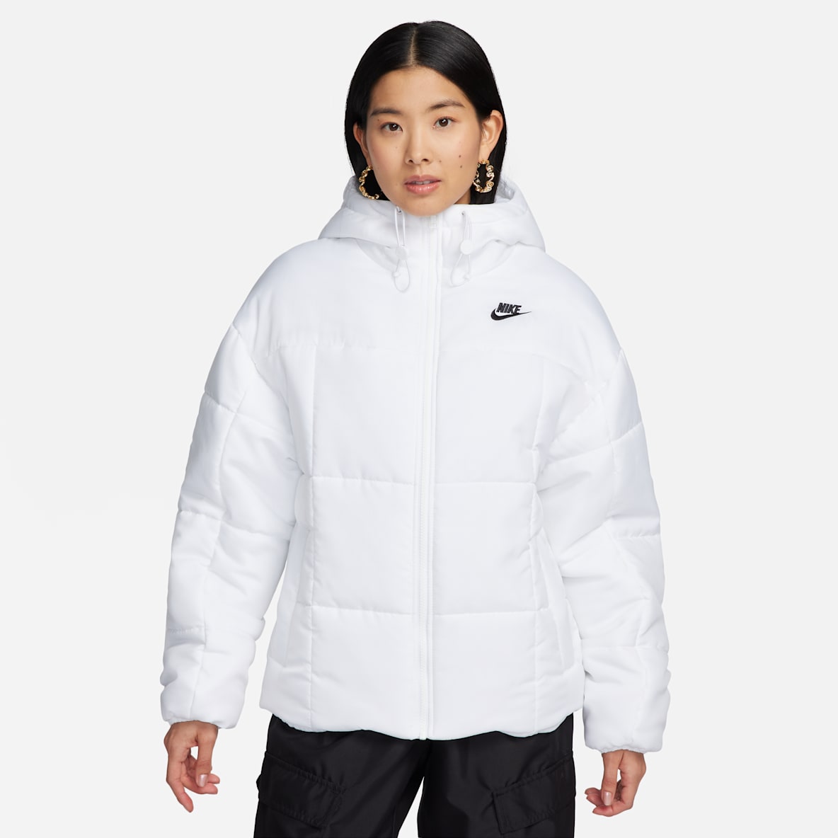 Nike Sportswear Classic Puffer Women's Therma-FIT Loose Hooded Jacket