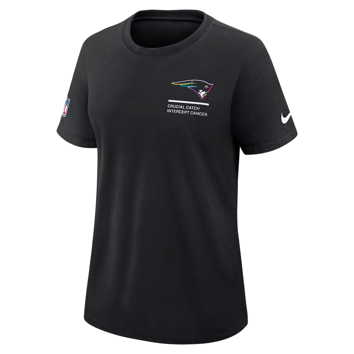 New England Patriots Crucial Catch New England Patriots Crucial Catch Women's Nike Dri-FIT NFL T-Shirt