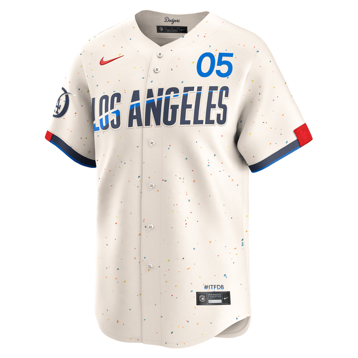 Freddie Freeman Los Angeles Dodgers City Connect Freddie Freeman Los Angeles Dodgers City Connect Men's Nike Dri-FIT ADV MLB Limited Jersey