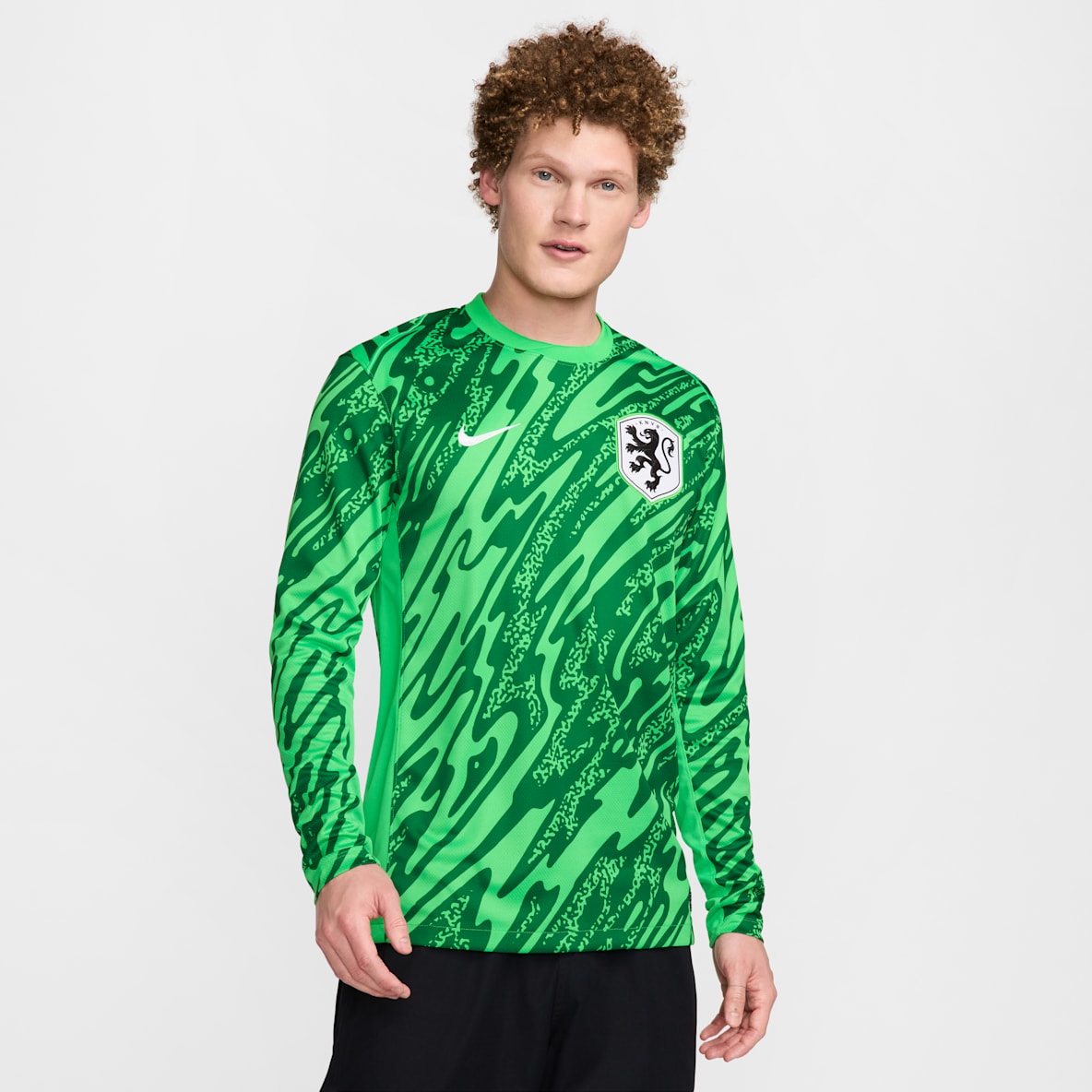 Hollandia (női csapat) 2024/25 Stadium Goalkeeper Nike Dri-FIT férfi replika futballmez