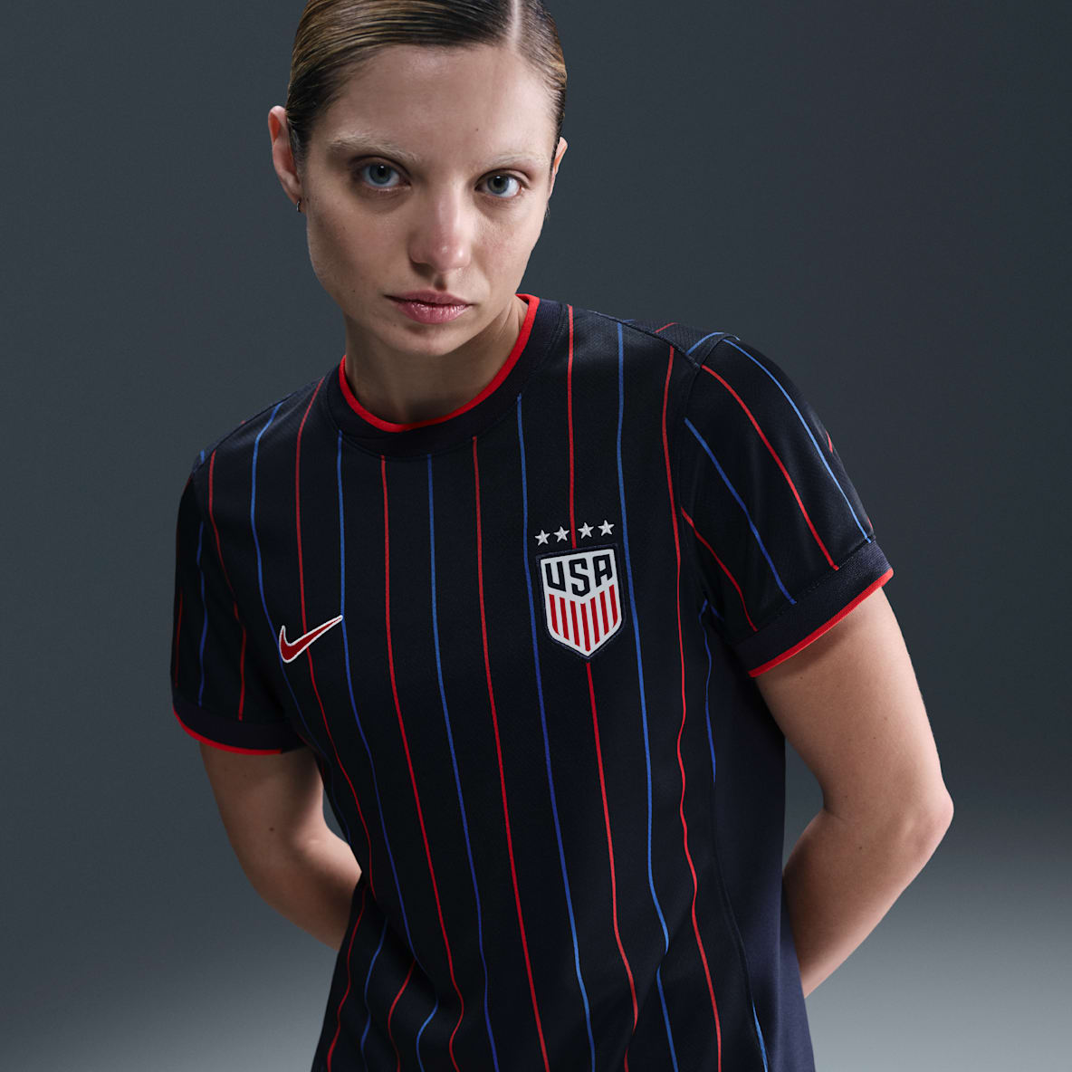 USWNT 2025 Stadium Away (Women's Team) USWNT 2025 Stadium Away (Women's Team) Women's Nike Dri-FIT Soccer Replica Jersey