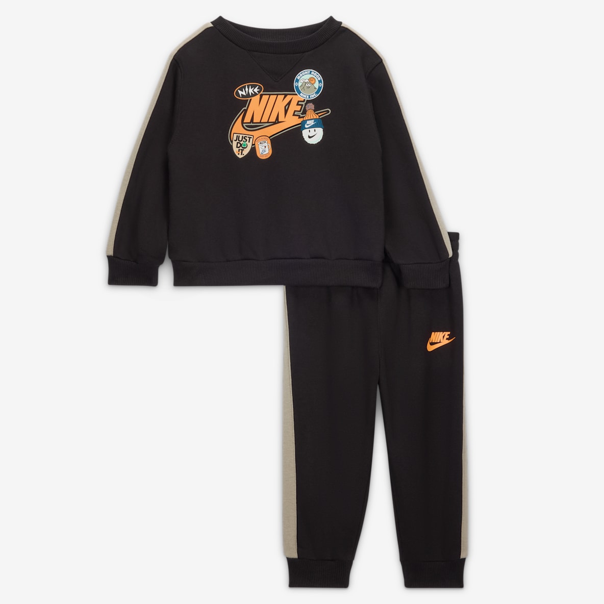 Nike Nike Conjunto de 2 piezas de pants de tejido Fleece para bebé (12-24 meses)