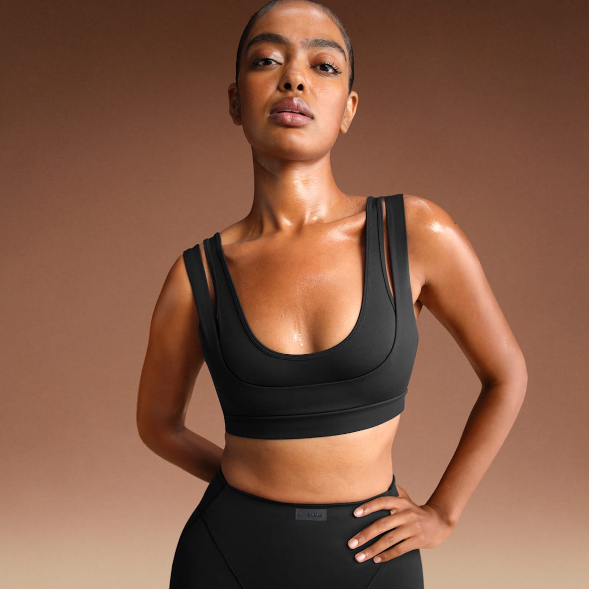 NikeSKIMS Matte NikeSKIMS Matte Women's Double-Strap Scoop Bra