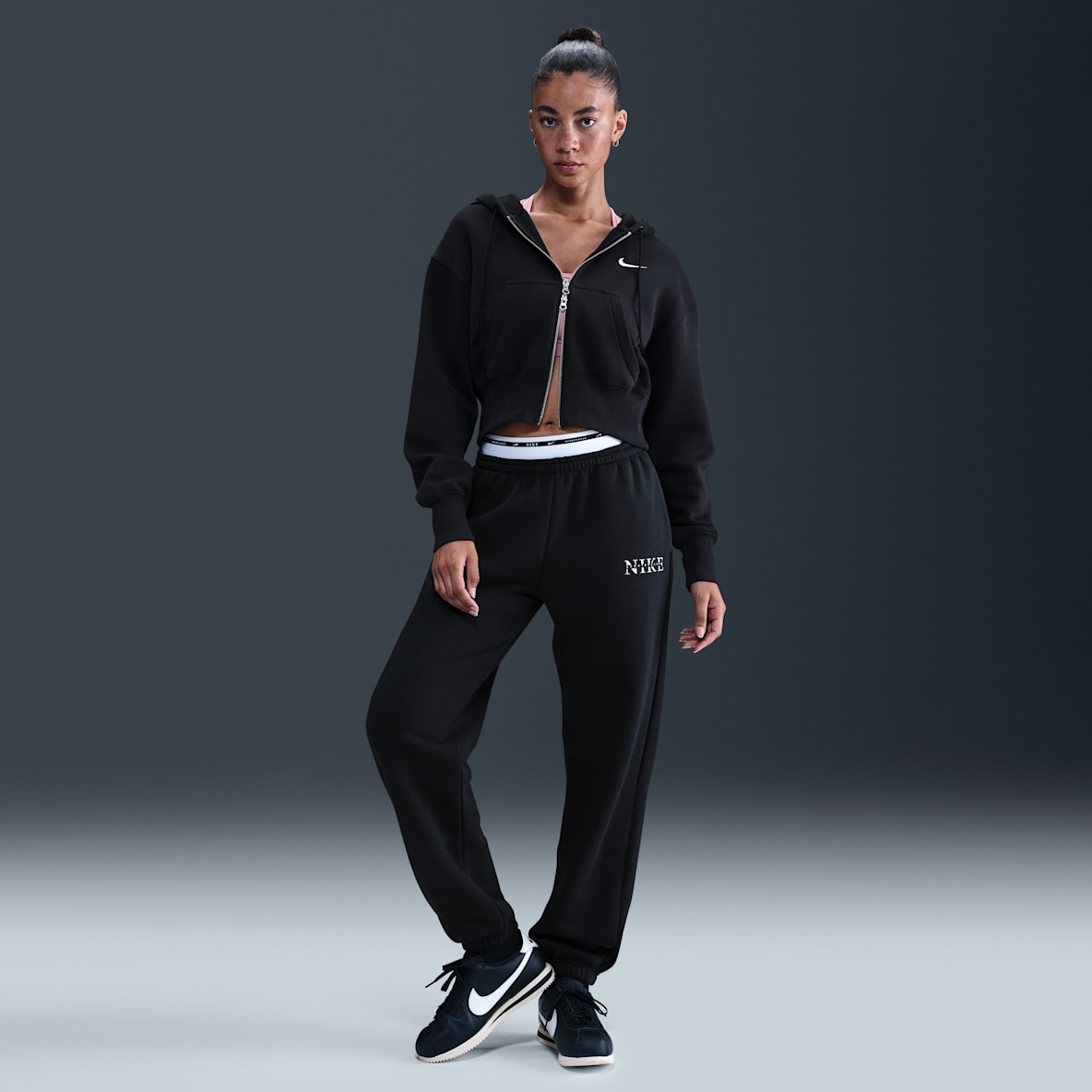 Nike Sportswear Phoenix Fleece Nike Sportswear Phoenix Fleece Women's High-Waisted Tracksuit Bottoms