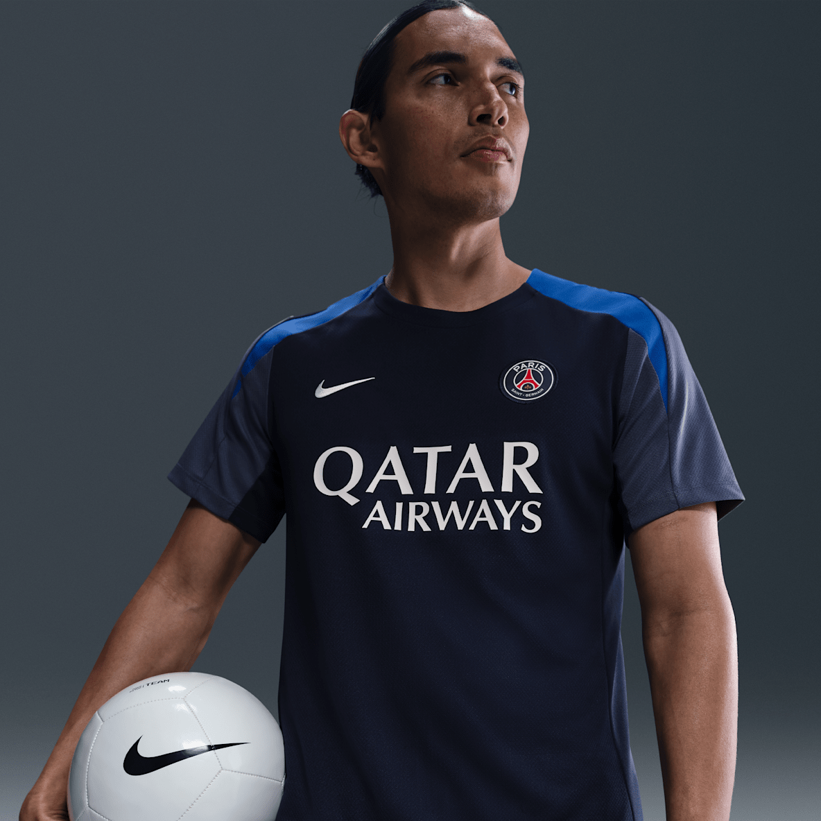 Paris Saint-Germain Strike Paris Saint-Germain Strike Nike Fußball-Kurzarmshirt mit Dri-FIT-Technologie (Herren)