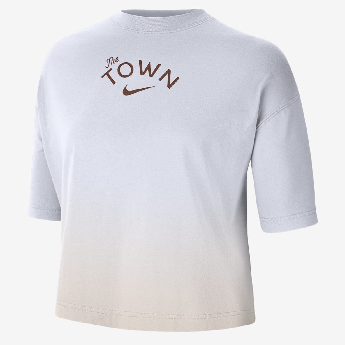 Golden State Warriors Courtside City Edition Premium Women's Nike NBA Boxy T-Shirt