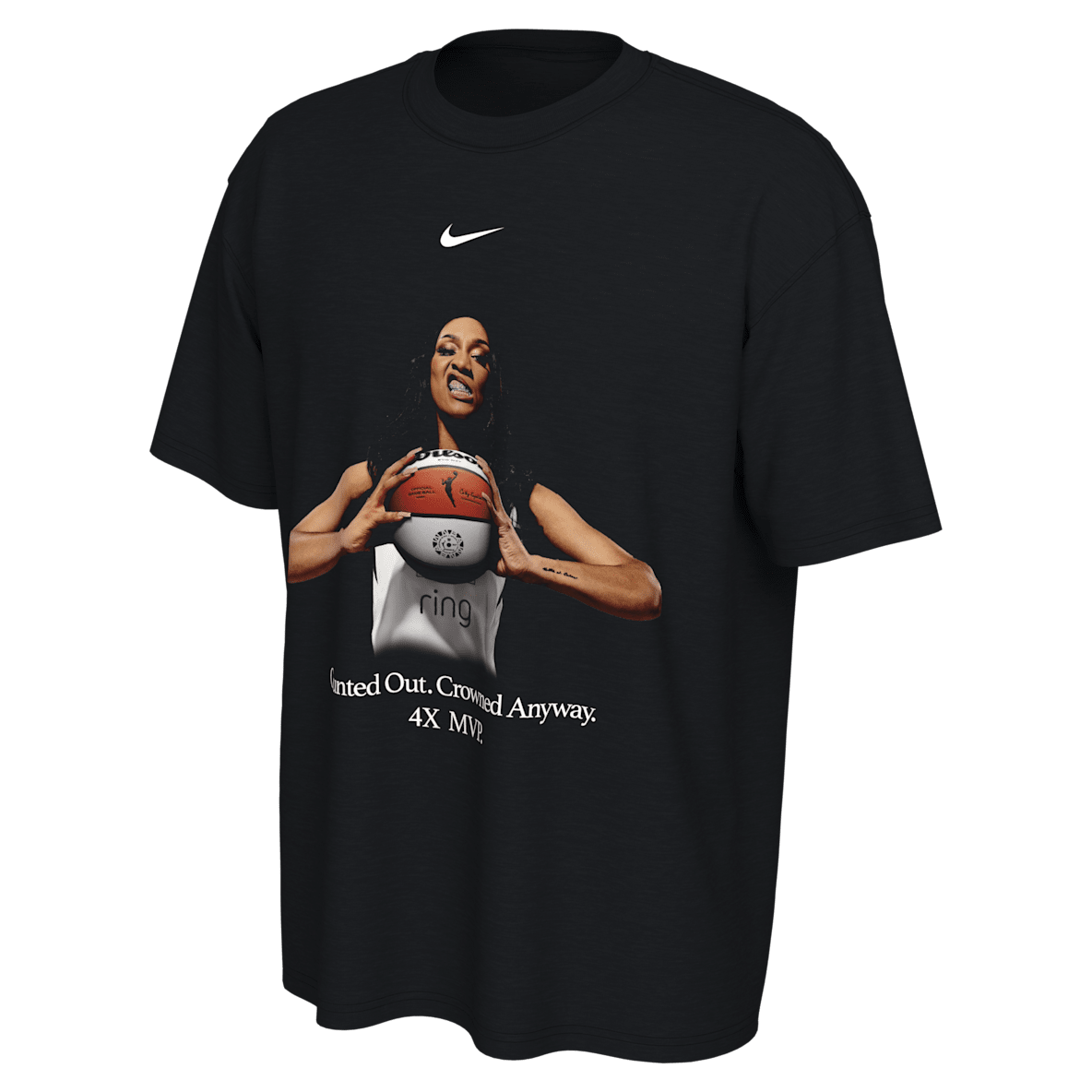 A'ja Wilson A'ja Wilson Nike WNBA 2025 Most Valuable Player T-Shirt