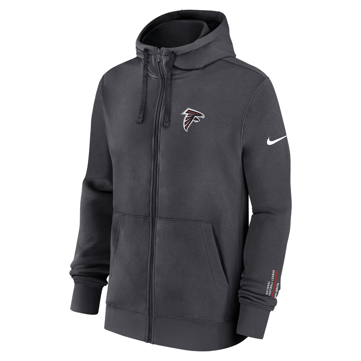 Atlanta Falcons Playbook Page Club Atlanta Falcons Playbook Page Club Men's Nike NFL Full-Zip Hoodie