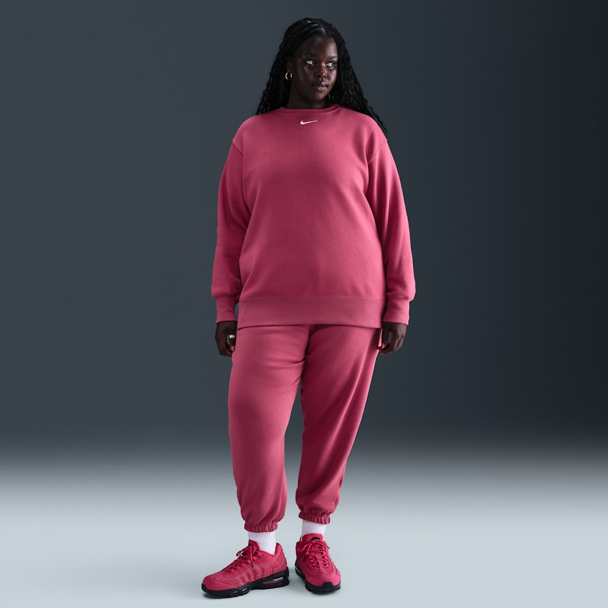 Nike Sportswear Phoenix Fleece Nike Sportswear Phoenix Fleece Women's High-Waisted Oversized Sweatpants (Plus Size)