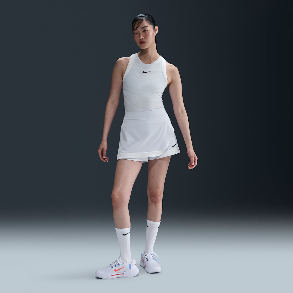 NikeCourt Slam NikeCourt Slam Skort de tenis Dri-FIT para mujer