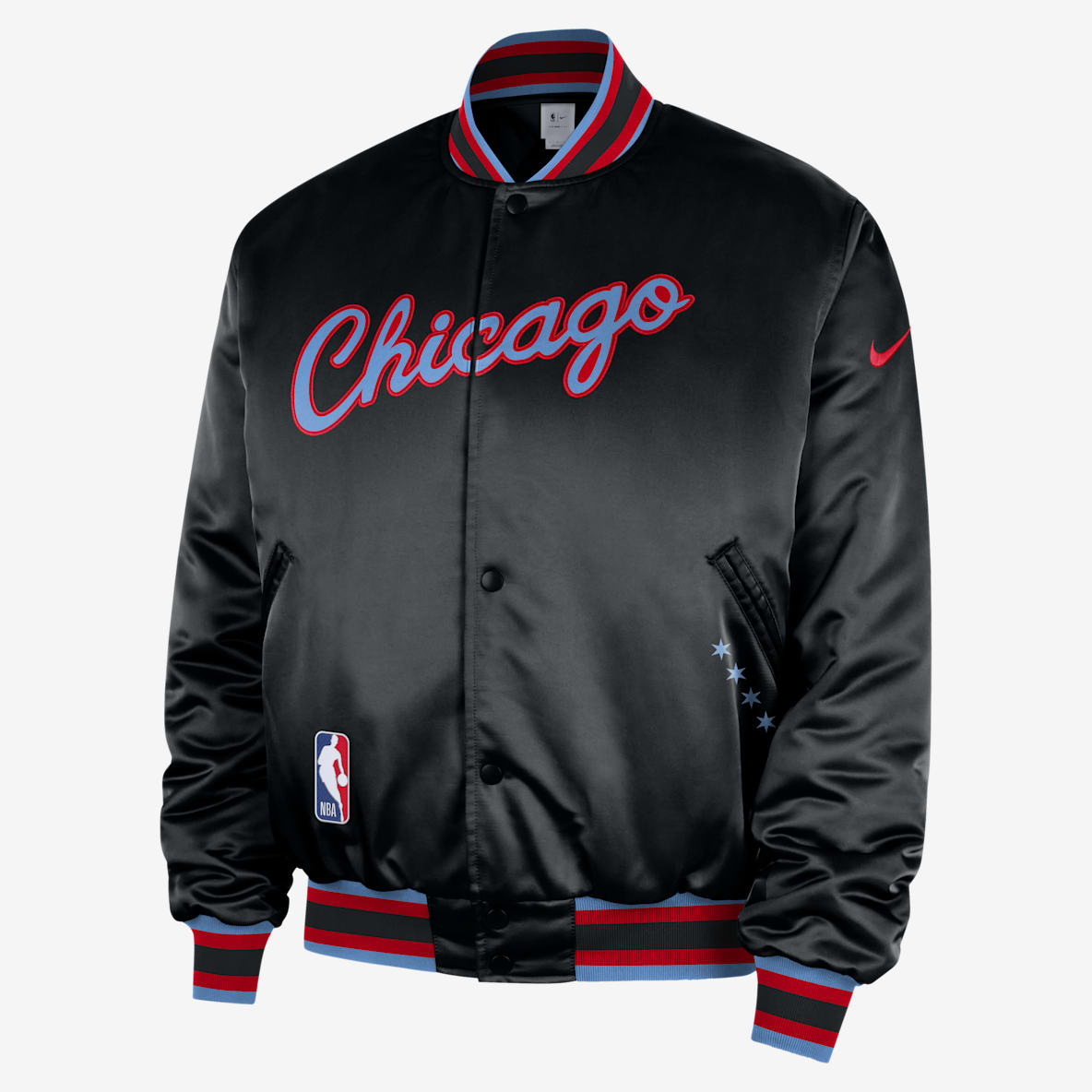 Chicago Bulls City Edition Men's Nike NBA Premium Jacket