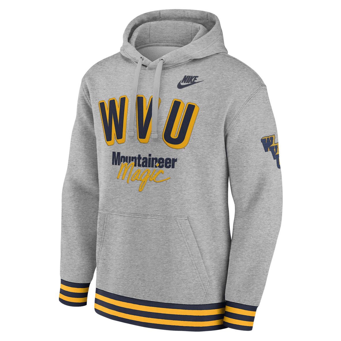 West Virginia Legacy Retro West Virginia Legacy Retro Men’s Nike College Pullover Hoodie