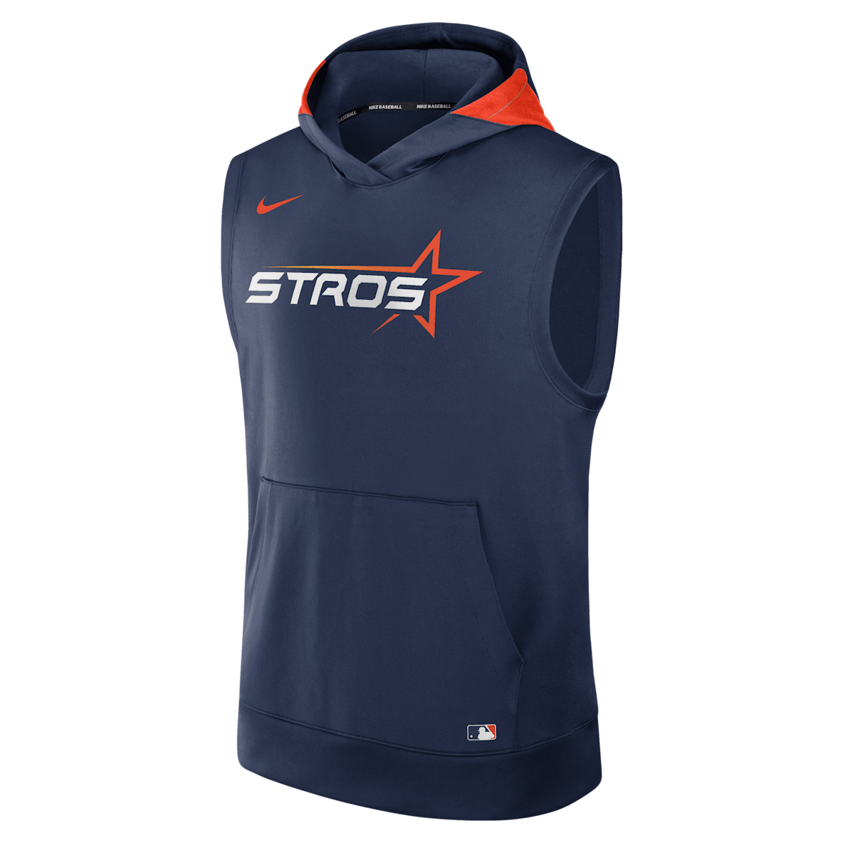 Houston Astros Authentic Collection City Connect Houston Astros Authentic Collection City Connect Men’s Nike Dri-FIT MLB Sleeveless Pullover Hoodie