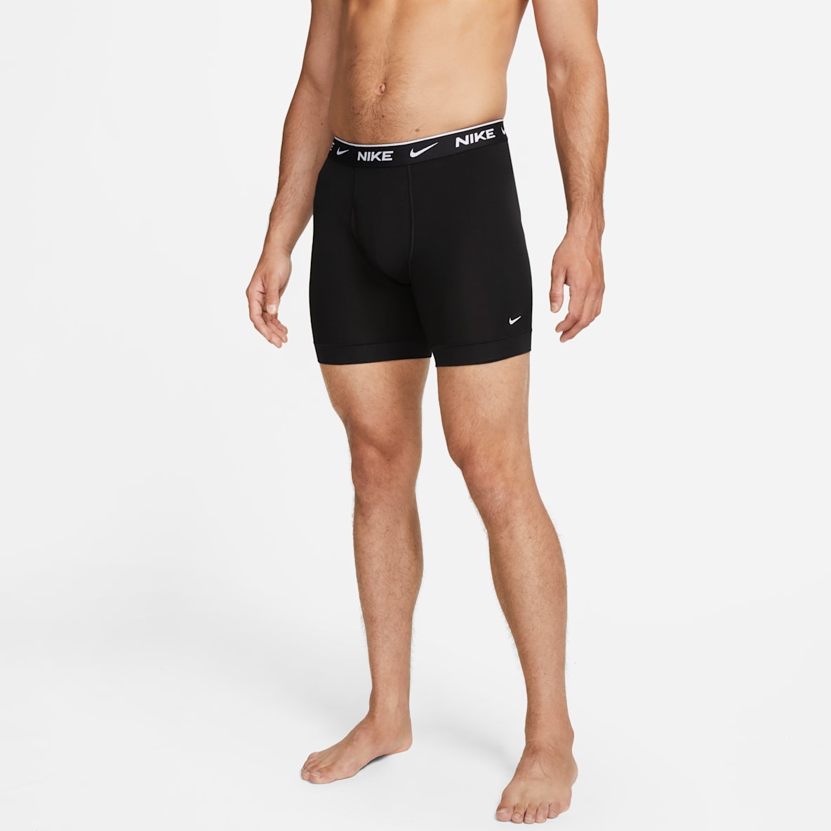 Nike Dri-FIT Essential Cotton Stretch Nike Dri-FIT Essential Cotton Stretch Men's Boxer Briefs (3-Pack)