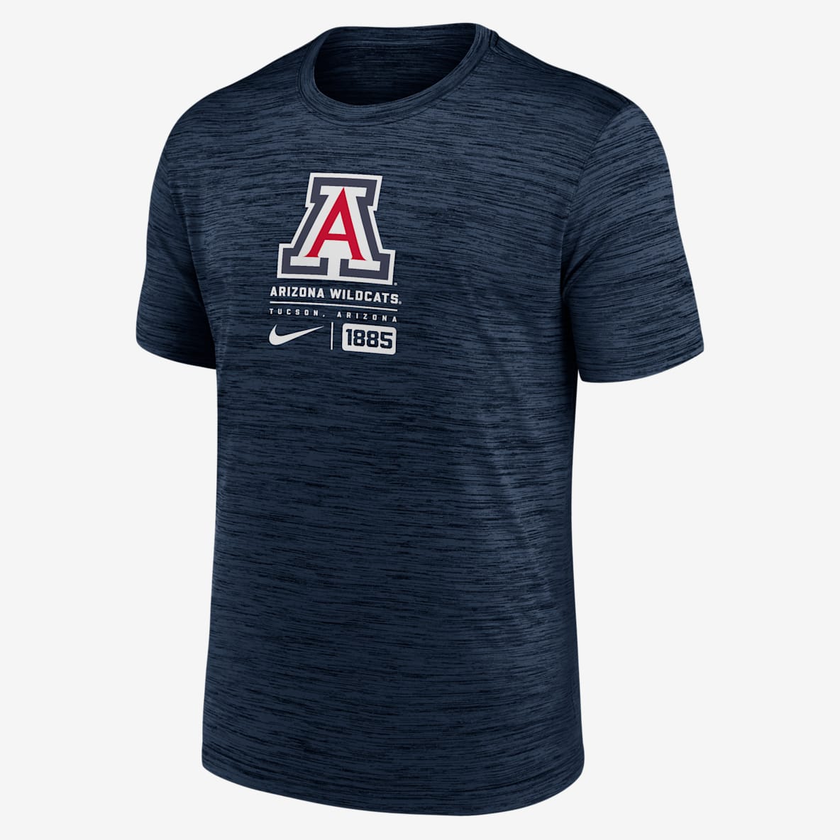 Arizona Wildcats Campus Center Block Velocity Arizona Wildcats Campus Center Block Velocity Men's Nike Dri-FIT College T-Shirt