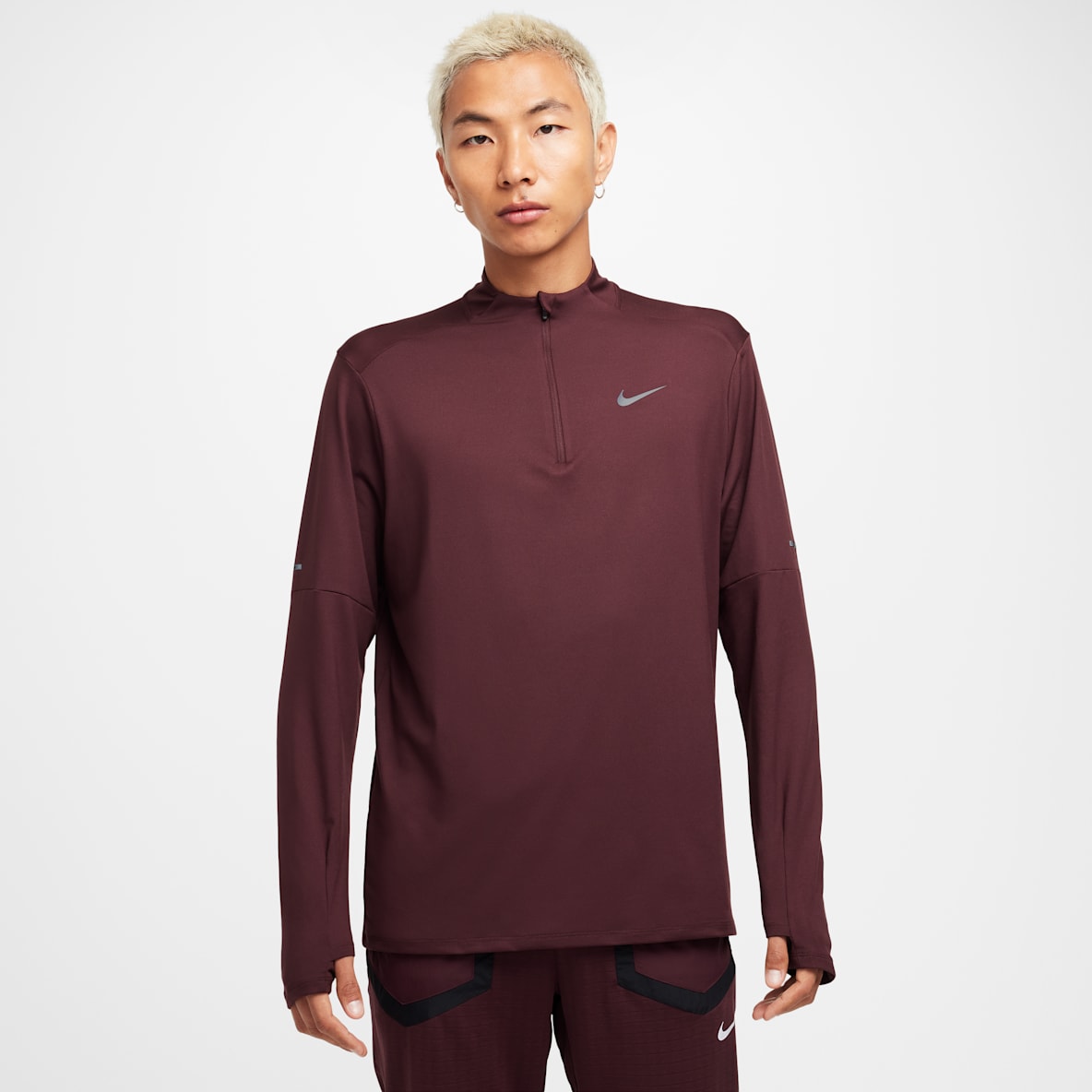 Nike Element Nike Element Playera de running de medio cierre Dri-FIT para hombre