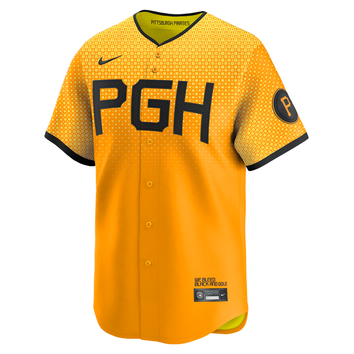 Ke'Bryan Hayes Pittsburgh Pirates City Connect Ke'Bryan Hayes Pittsburgh Pirates City Connect Men's Nike Dri-FIT ADV MLB Limited Jersey