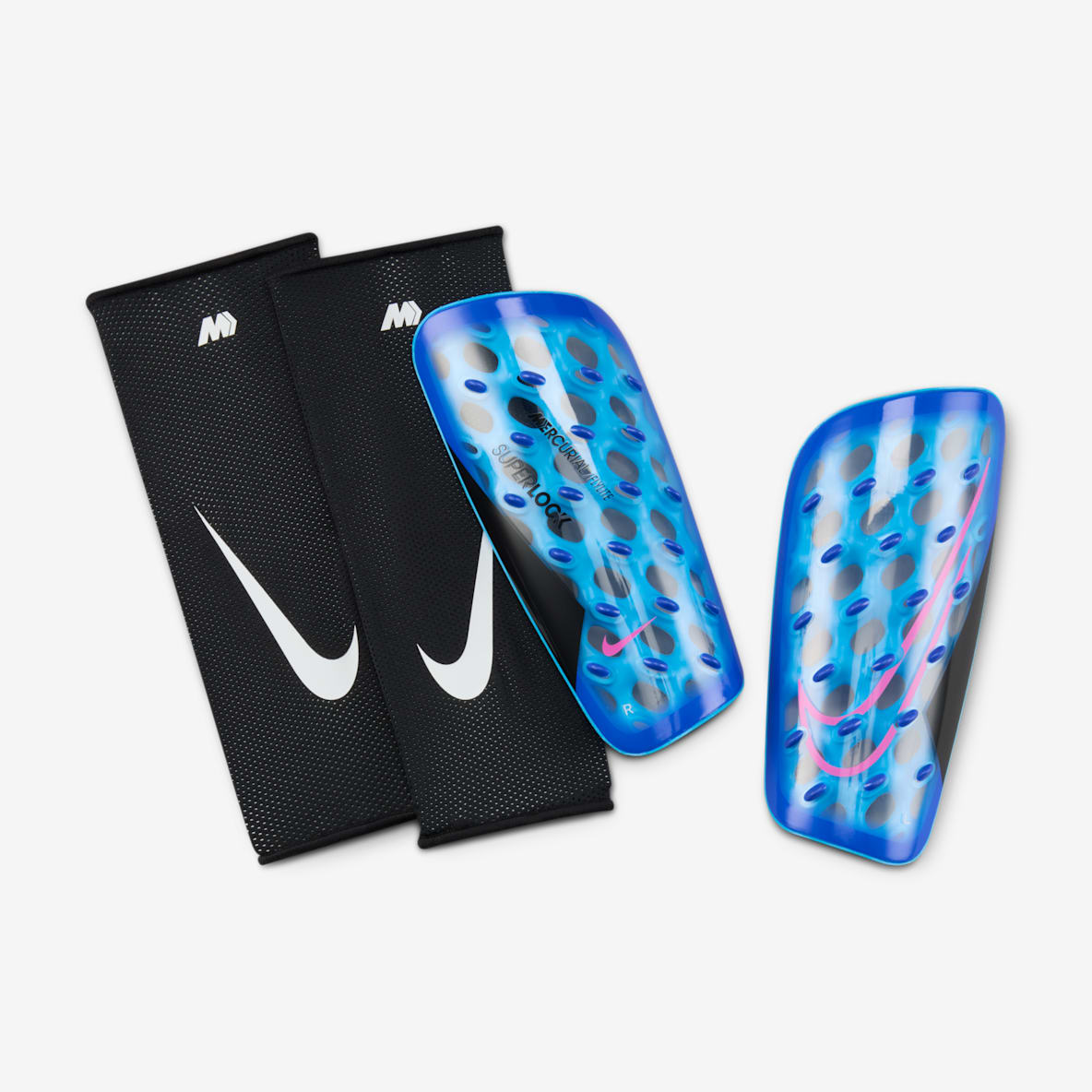 Nike Mercurial Flylite SuperLock Football Shinguards