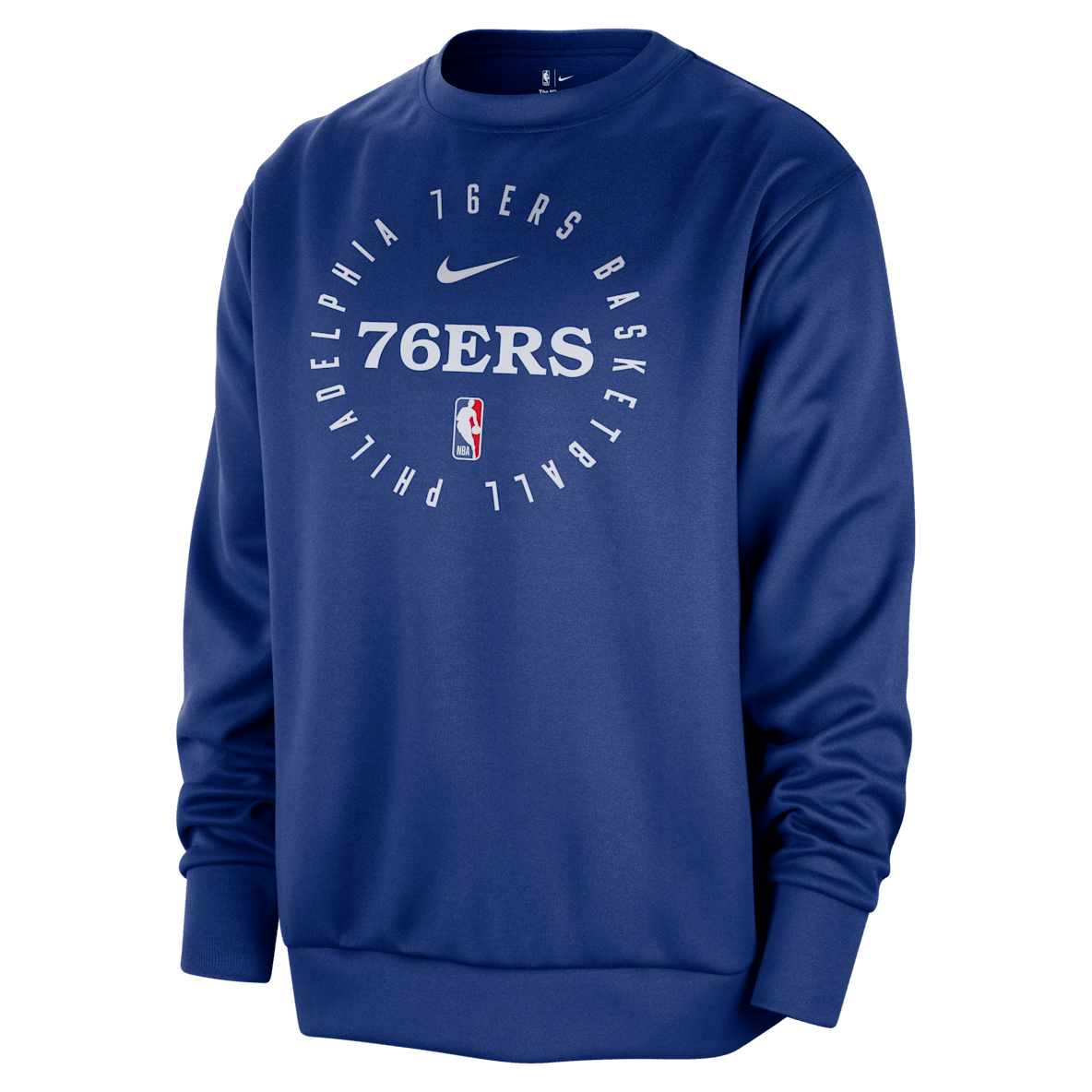 Philadelphia 76ers Spotlight Philadelphia 76ers Spotlight Men's Nike Dri-FIT NBA Crew-Neck Sweatshirt