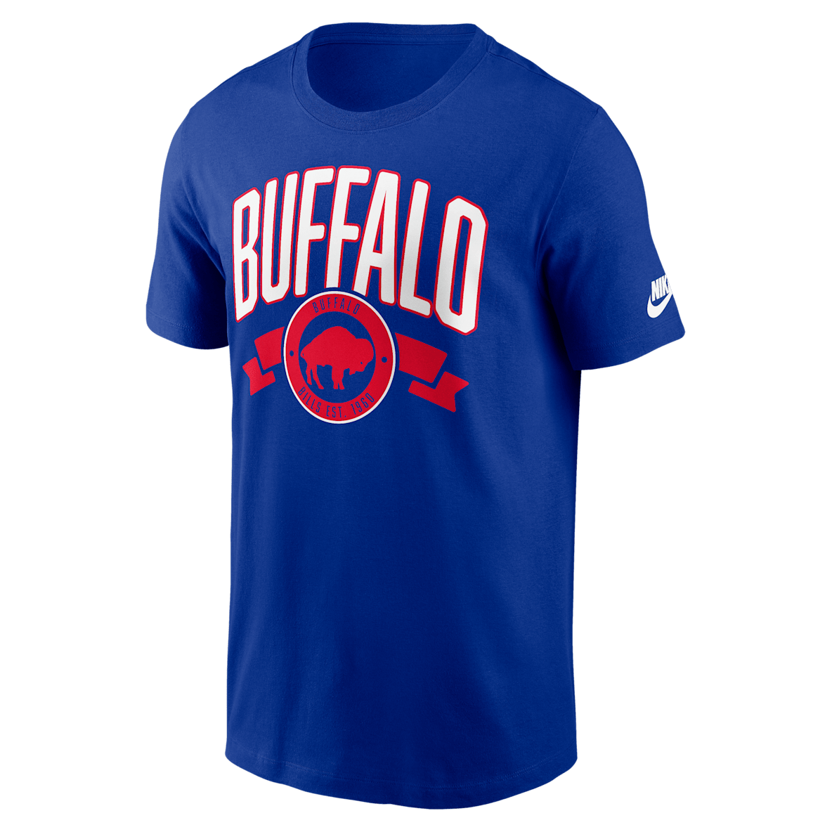 Buffalo Bills Rewind Front And Back Hit Essential Playera Nike de la NFL para hombre