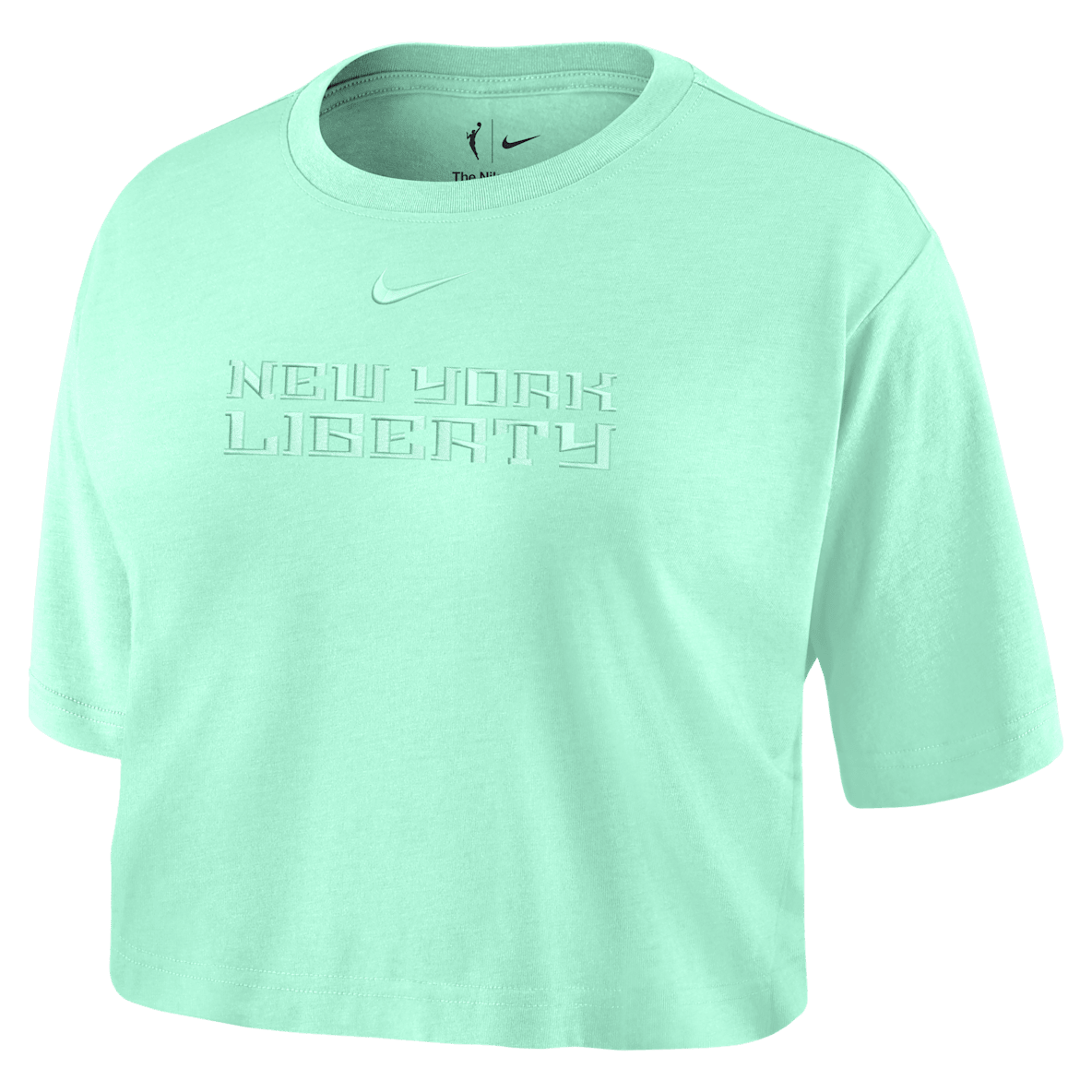 New York Liberty Women's Nike WNBA Cropped T-Shirt