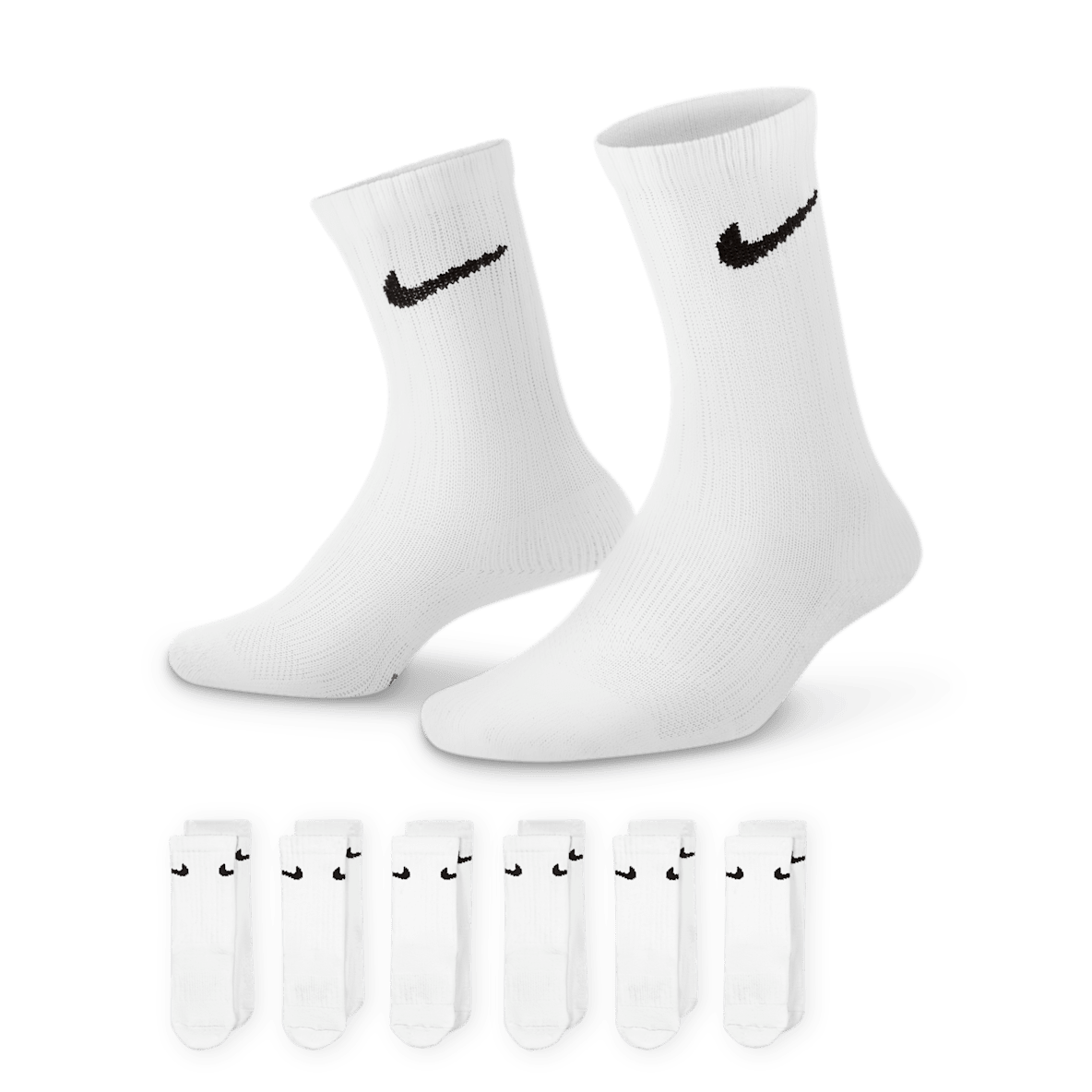Nike Dri-FIT Performance Basics Nike Dri-FIT Performance Basics Calcetas para niños talla pequeña (6 pares)