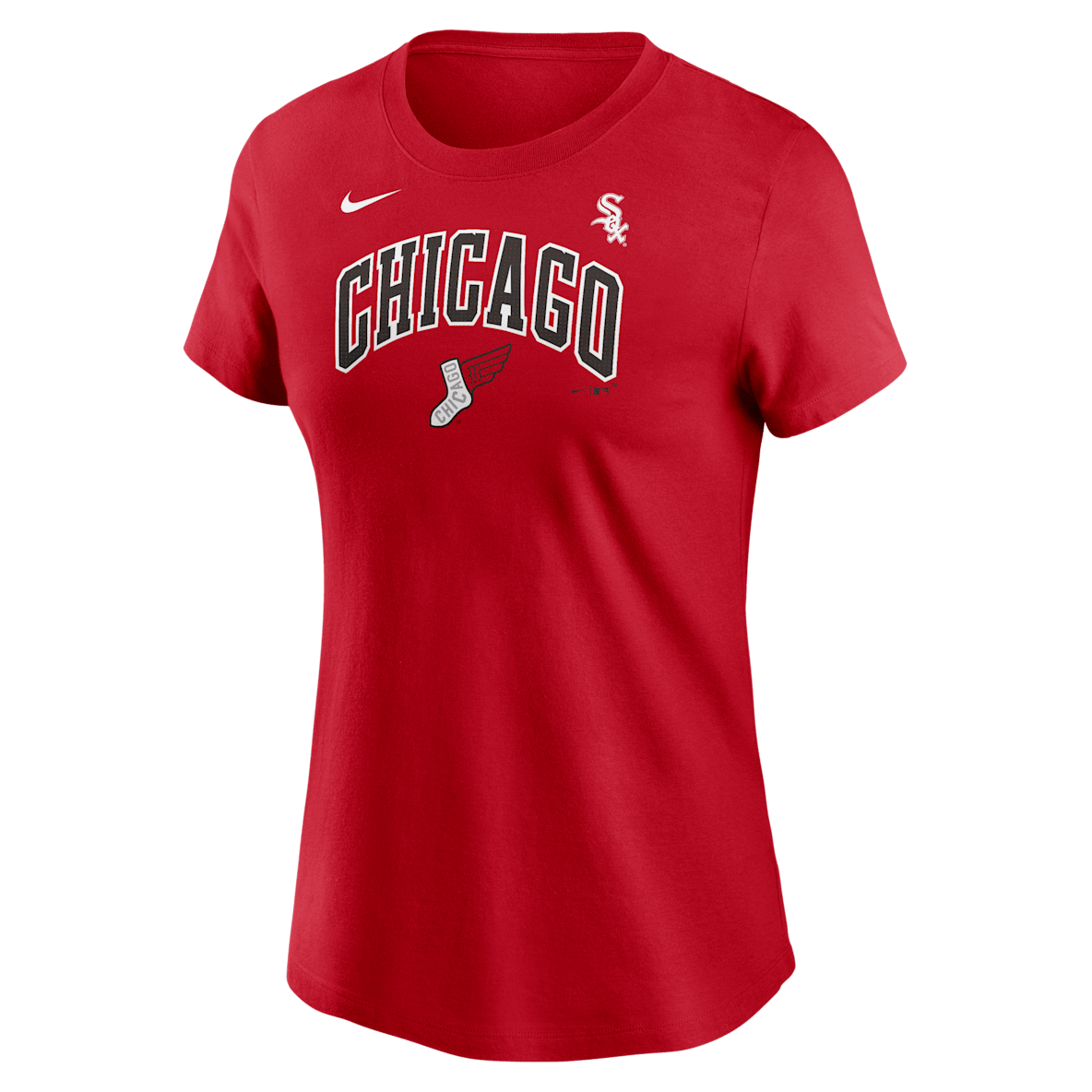 Luis Robert Jr. Chicago White Sox City Connect Fuse Luis Robert Jr. Chicago White Sox City Connect Fuse Women's Nike MLB T-Shirt
