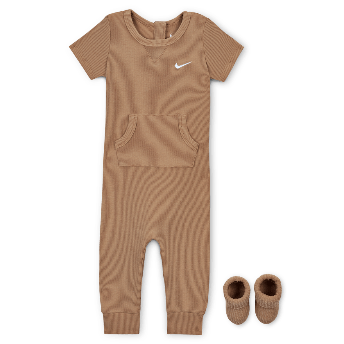 Nike Nike Baby Rib Knit Romper and Socks Set