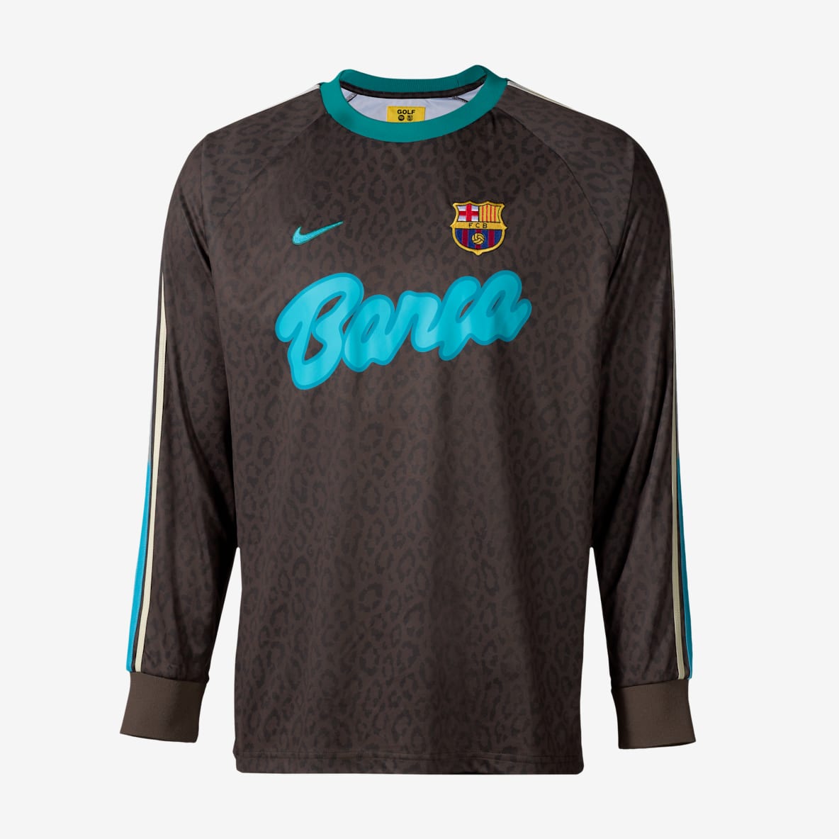 FC Barcelona x GOLF WANG Nike Dri-FIT voetbaltop met lange mouwen voor heren