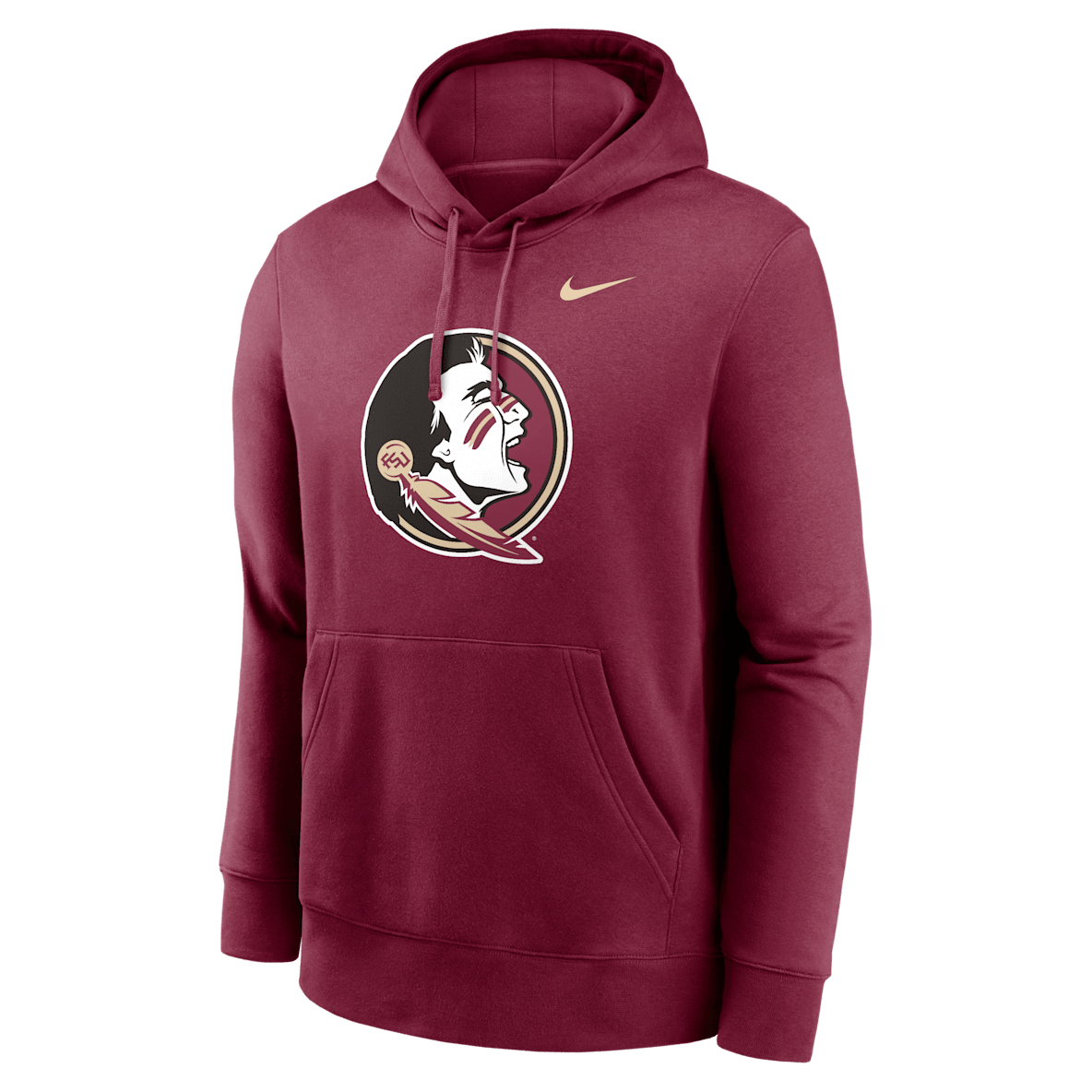Florida State Seminoles Primetime Evergreen Club Primary Logo Florida State Seminoles Primetime Evergreen Club Primary Logo Men's Nike College Pullover Hoodie