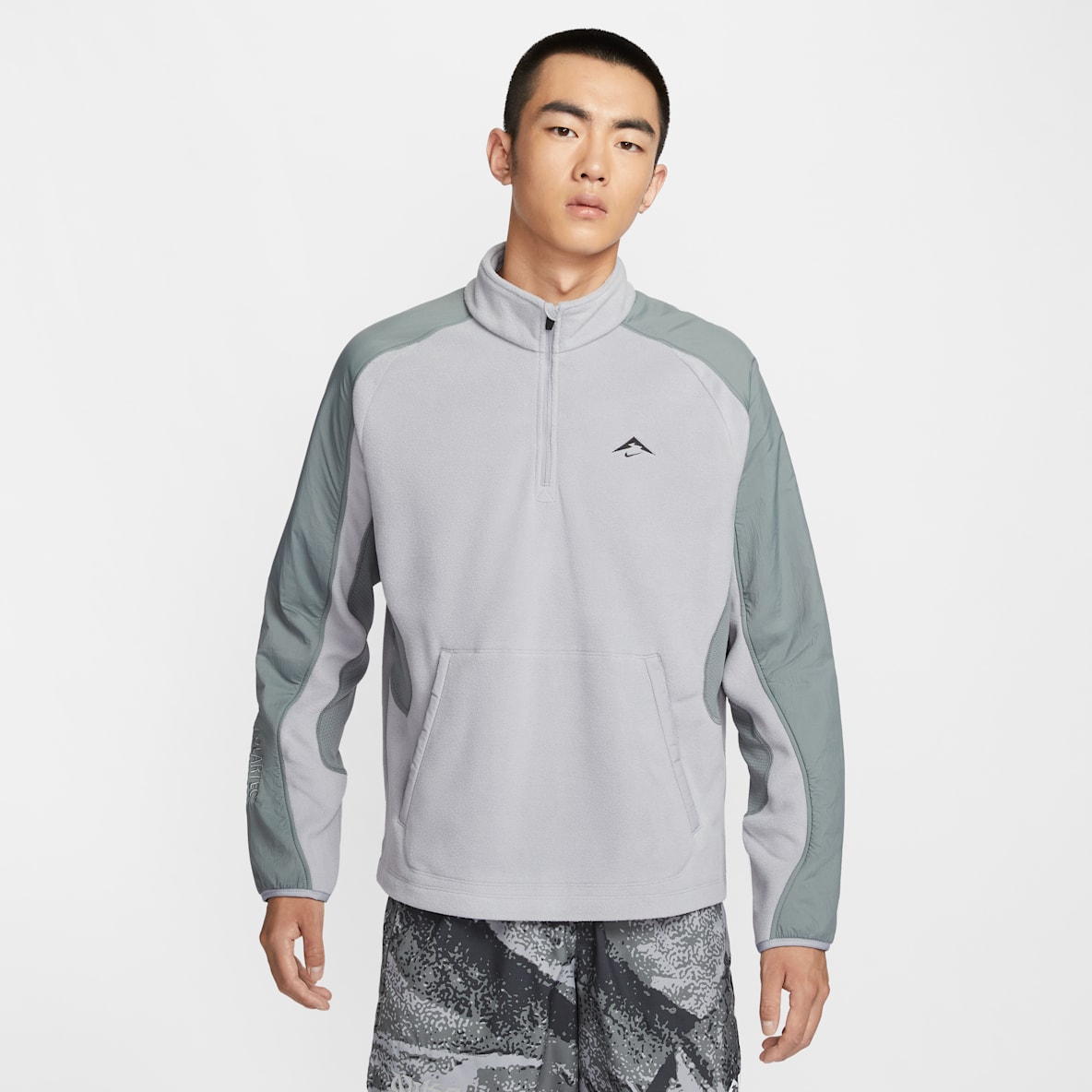 Nike Trail Polartec® Nike Trail Polartec® Men's 1/4-Zip Fleece Running Top
