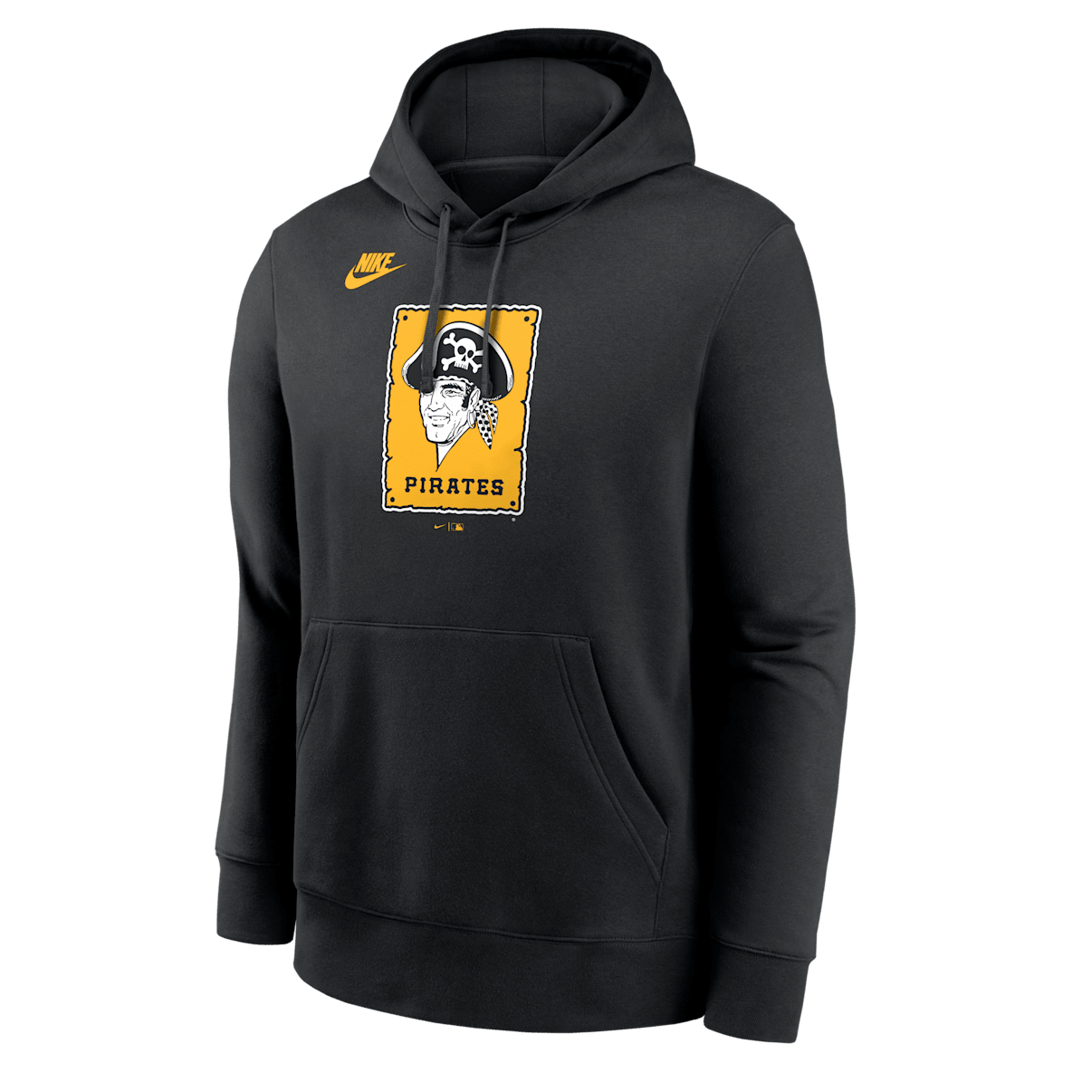 Pittsburgh Pirates Cooperstown Logo Club Men's Nike MLB Pullover Hoodie
