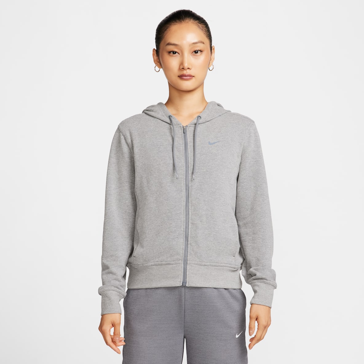 ナイキ Dri-FIT ワン ナイキ Dri-FIT ワン ウィメンズ フルジップ フレンチテリー パーカー