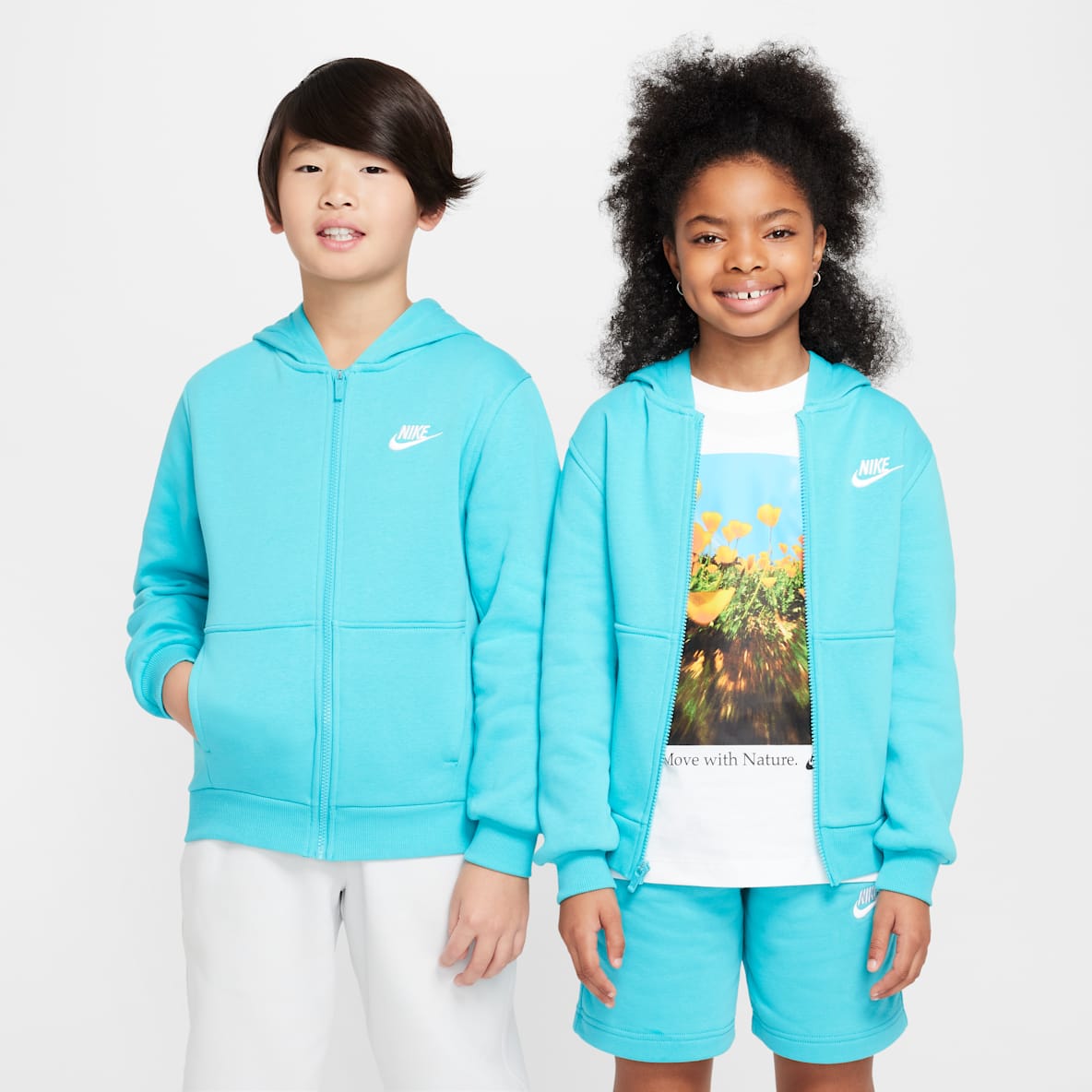 Nike Sportswear Club Fleece Nike Sportswear Club Fleece Big Kids' Full-Zip Hoodie