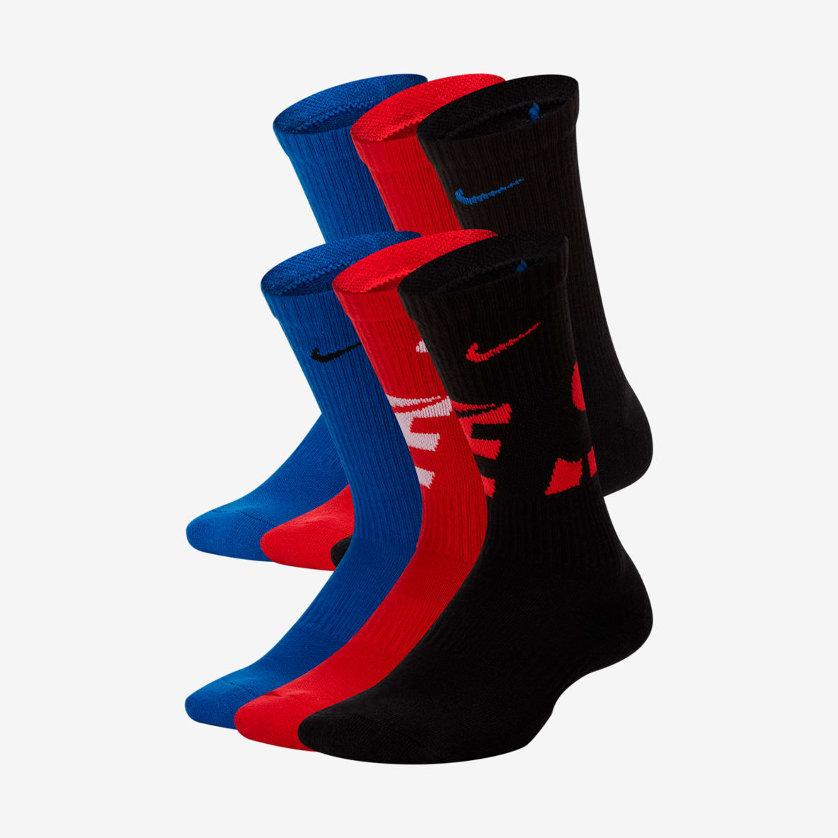 Nike Everyday Nike Everyday Calcetines largos con amortiguación para niños (6 pares)