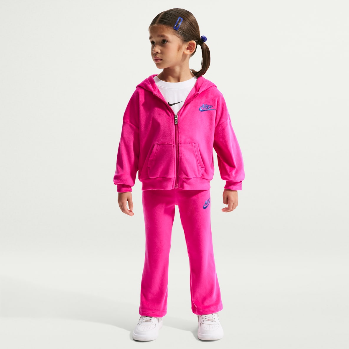 Nike Younger Kids' 2-Piece Velour Flared Leggings Set
