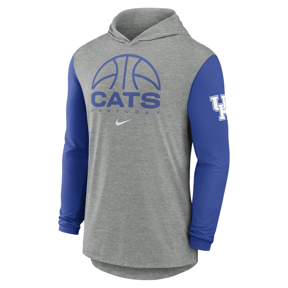 Kentucky Basketball Kentucky Basketball Men's Nike Dri-FIT College Long-Sleeve Hooded T-Shirt