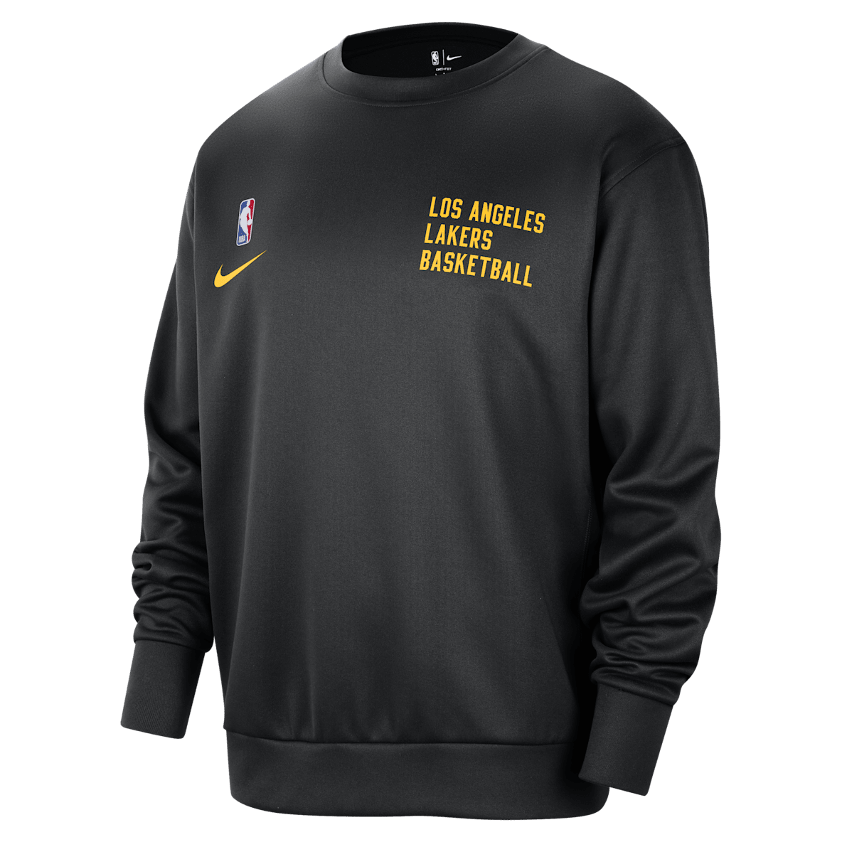 Los Angeles Lakers Spotlight Los Angeles Lakers Spotlight Men's Nike Dri-FIT NBA Crew-Neck Sweatshirt