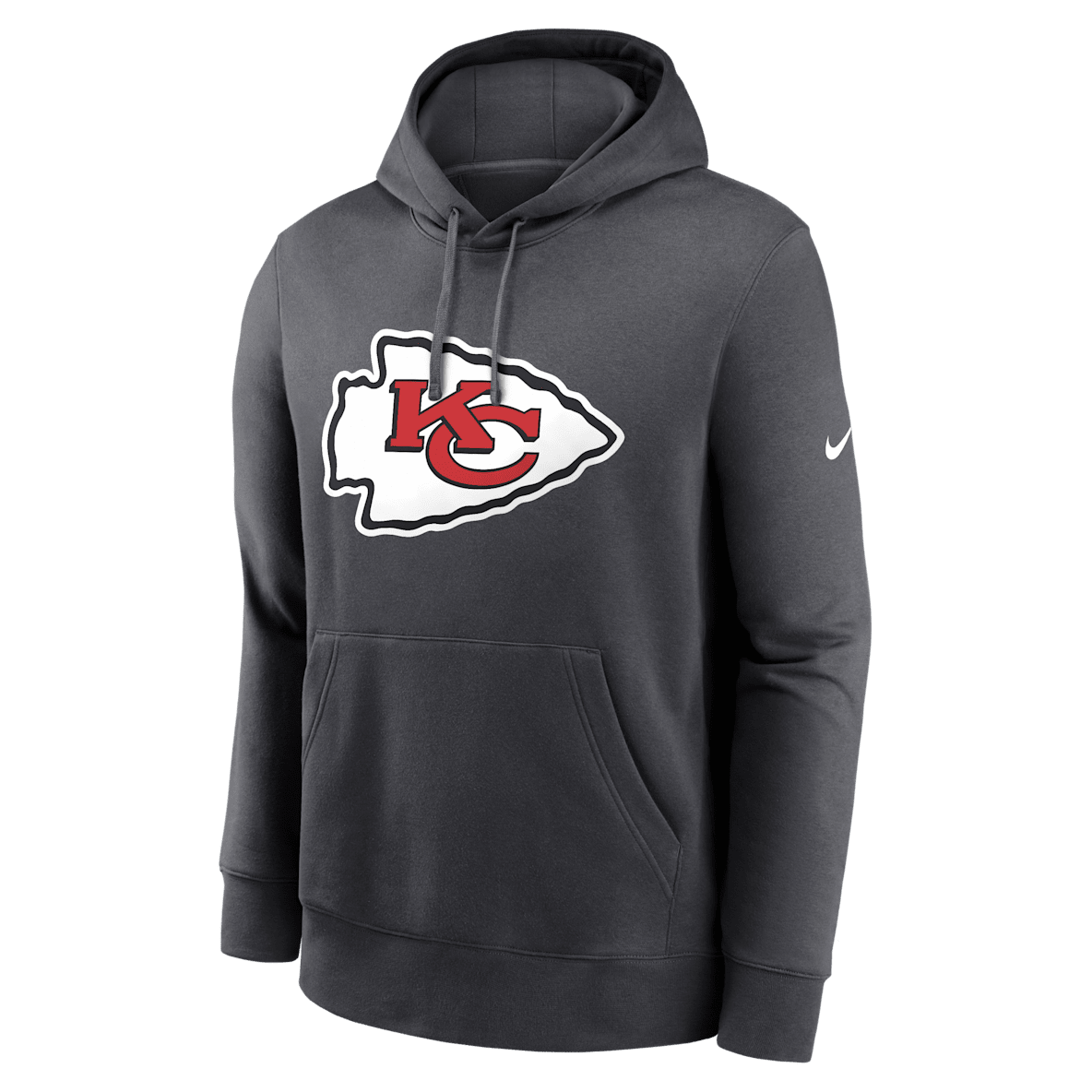 Kansas City Chiefs Club Logo Kansas City Chiefs Club Logo Men's Nike NFL Pullover Hoodie