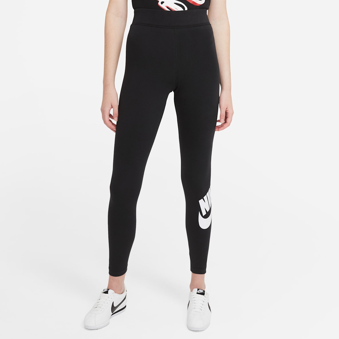 Nike Sportswear Essential Leggings con logotipo de cintura alta para mujer