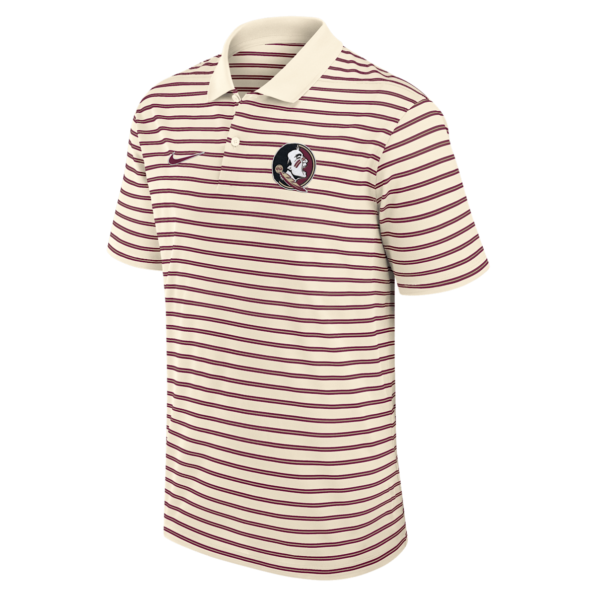 Florida State Striped Florida State Striped Men's Nike Dri-FIT College Polo