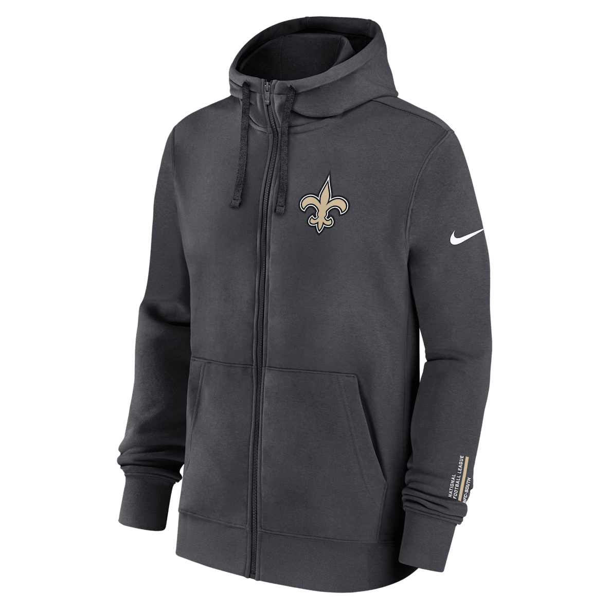 New Orleans Saints Playbook Page Club New Orleans Saints Playbook Page Club Men's Nike NFL Full-Zip Hoodie