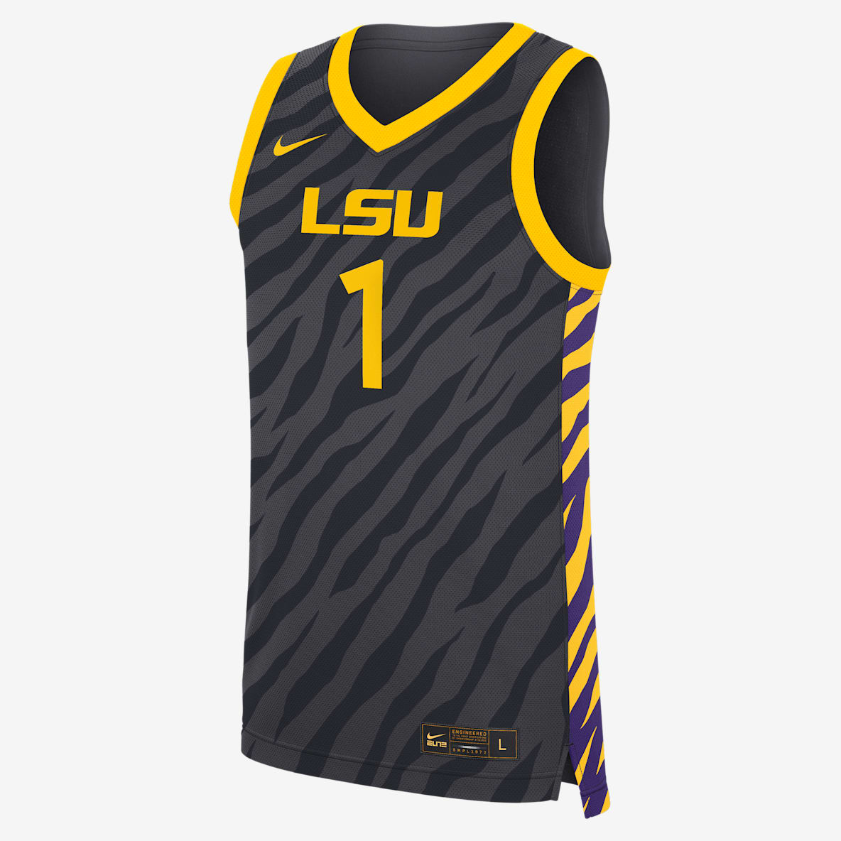 LSU Replica Jersey universitario de básquetbol Nike Dri-FIT Replica unisex